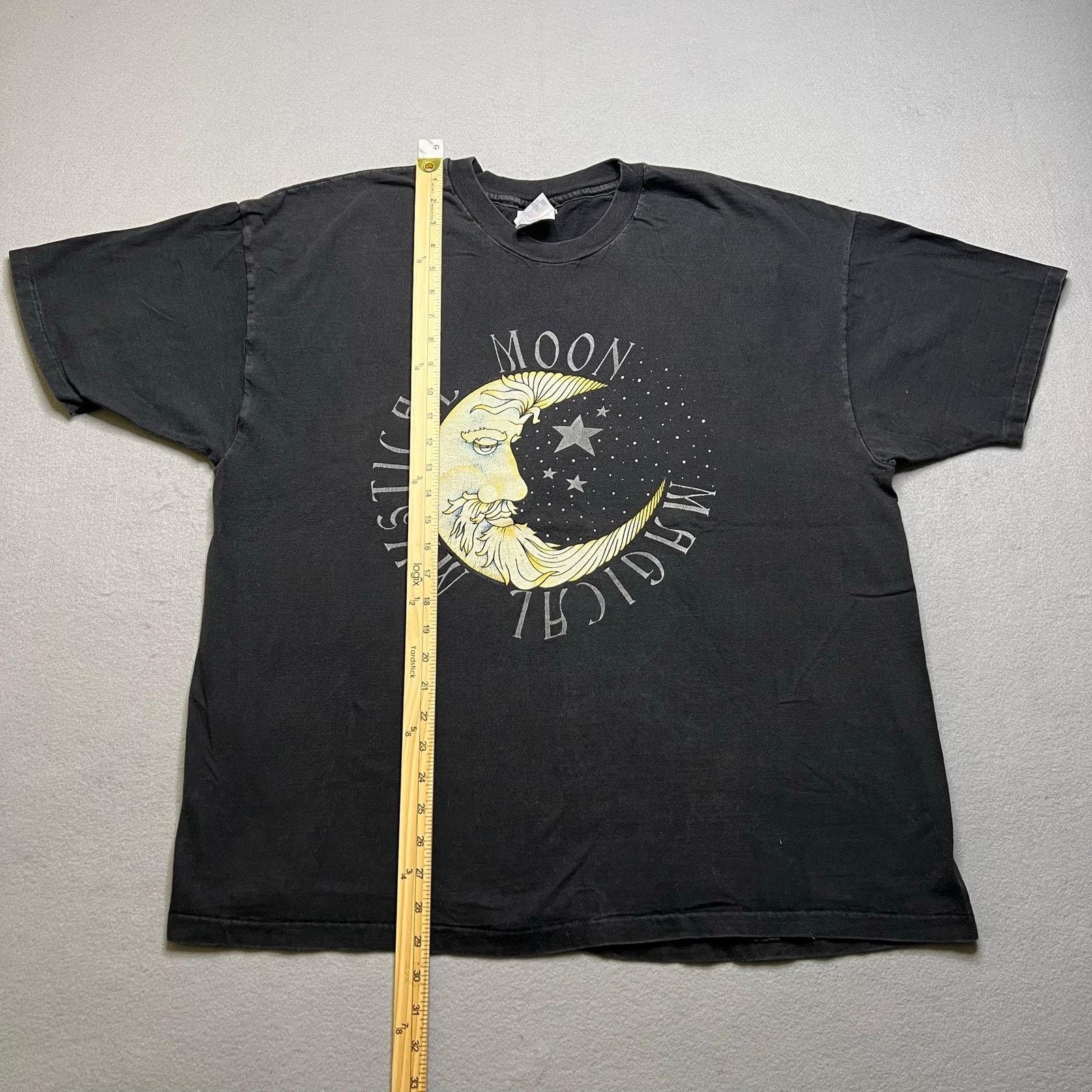 Hanes Vintage Mystic Moon Magical T Shirt XXL Celestial Tee 90s Size US XXL / EU 58 / 5 - 5 Thumbnail