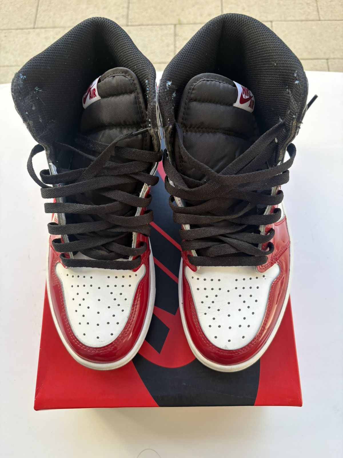 Jordan Brand Air Jordan 1 Retro High OG Fearless Size US 8.5 / EU 41-42 - 3 Thumbnail