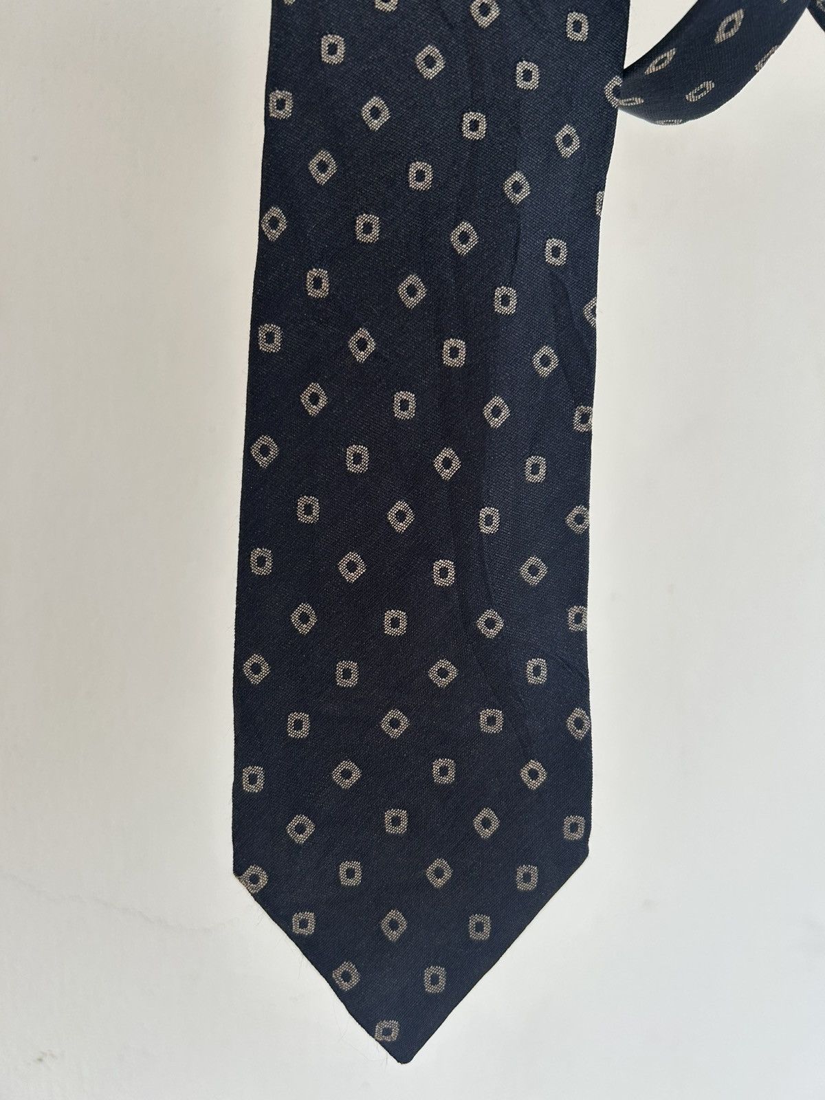 Armani Giorgio Armani Vintage Cravat Blue Size ONE SIZE - 3 Thumbnail