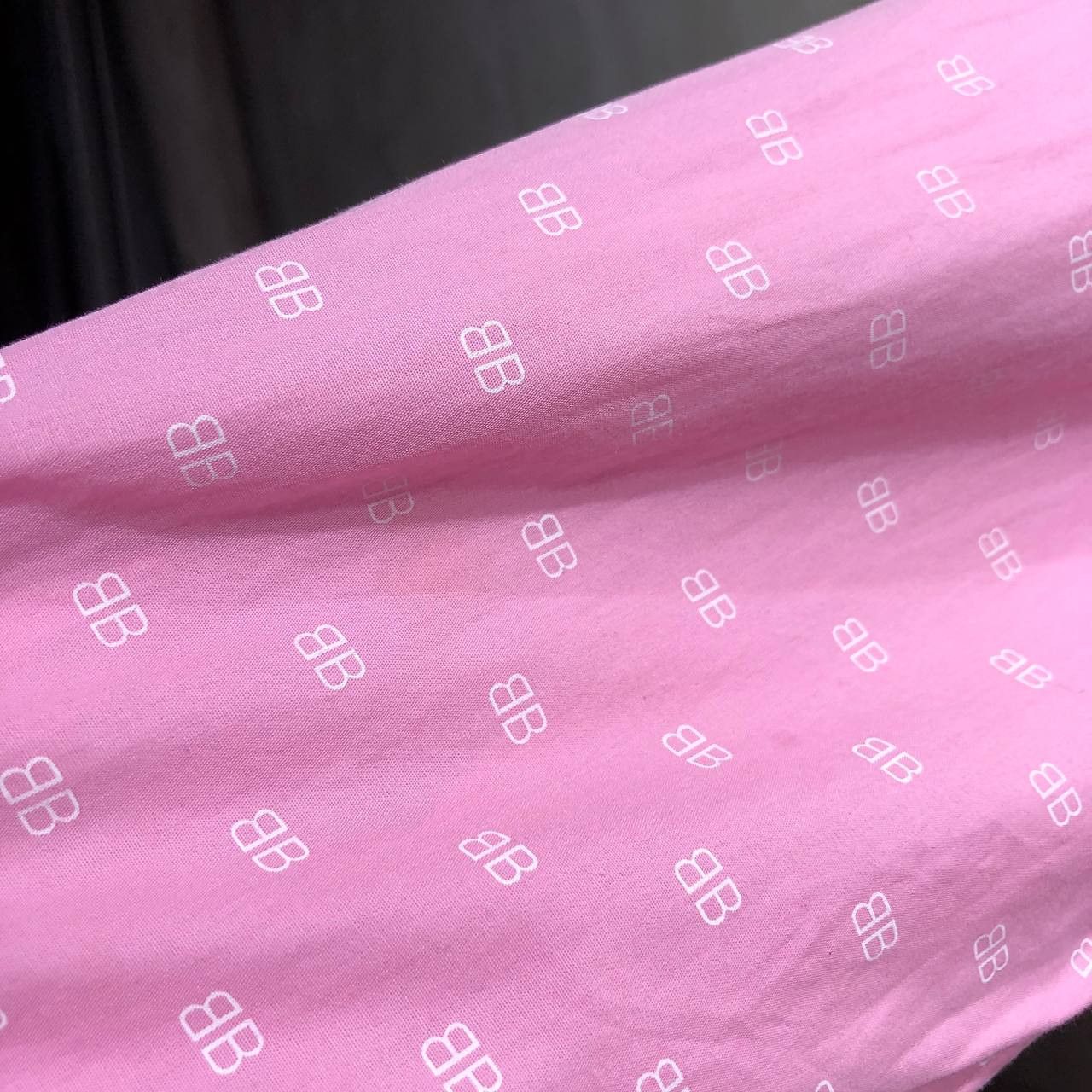 Balenciaga Balenciaga BB logo all over print poplin shirt Size L / US 10 / IT 46 - 8 Thumbnail