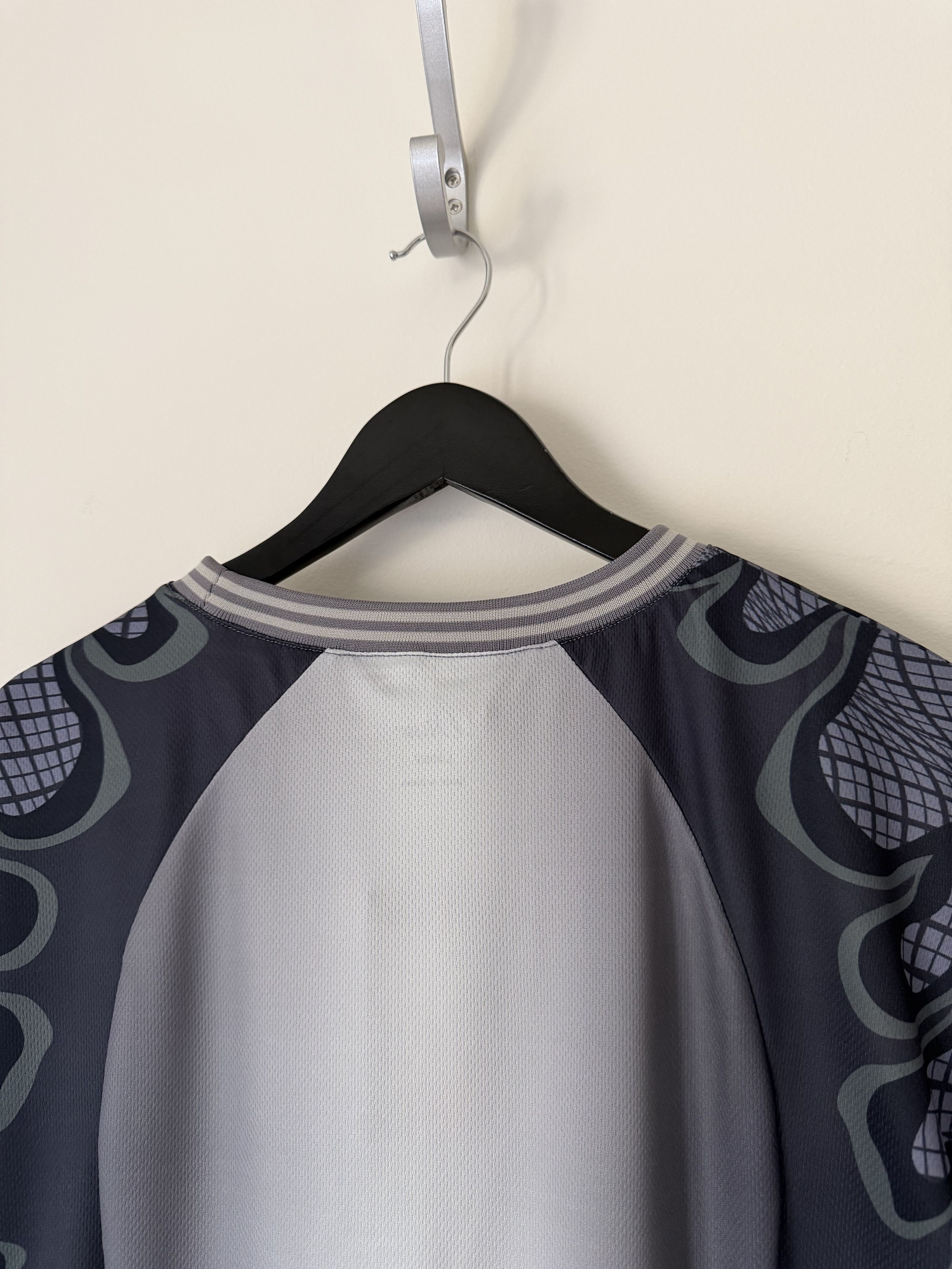 Dime Dime MTL Holy Flame Jersey in Silver Fire Size US L / EU 52-54 / 3 - 5 Thumbnail
