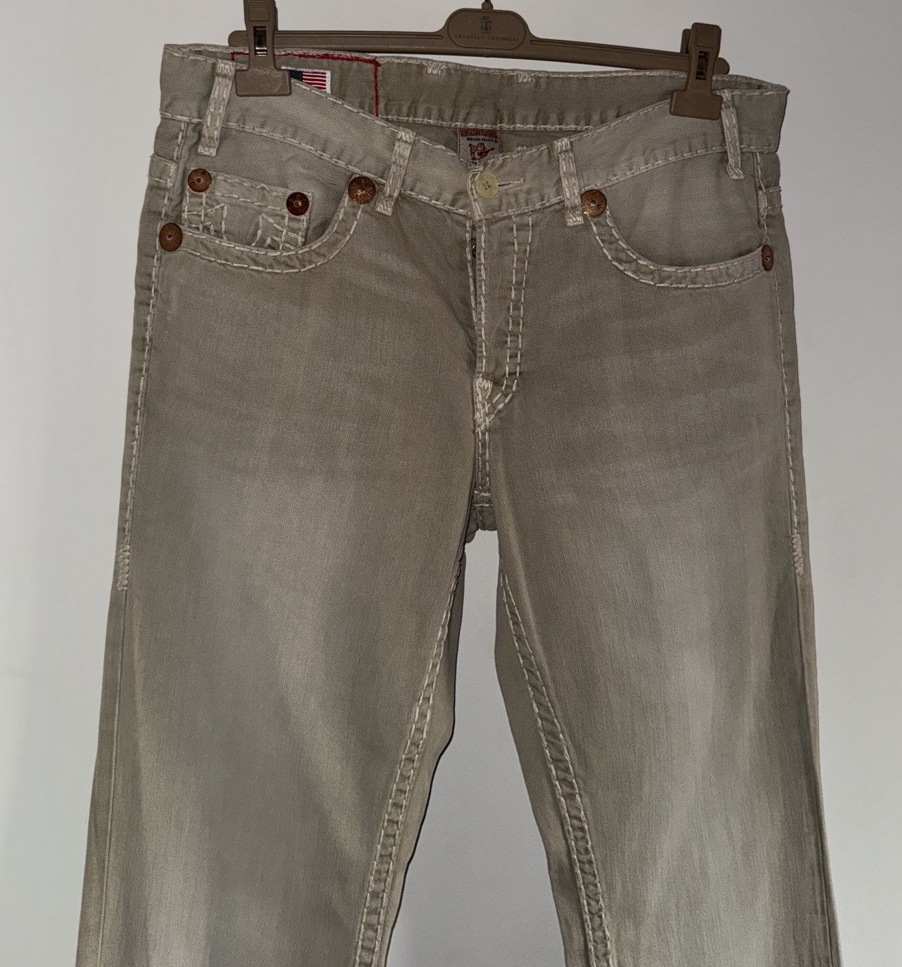 True Religion × Vintage True Religion Vintage Jeans Size US 34 / EU 50 - 3 Thumbnail