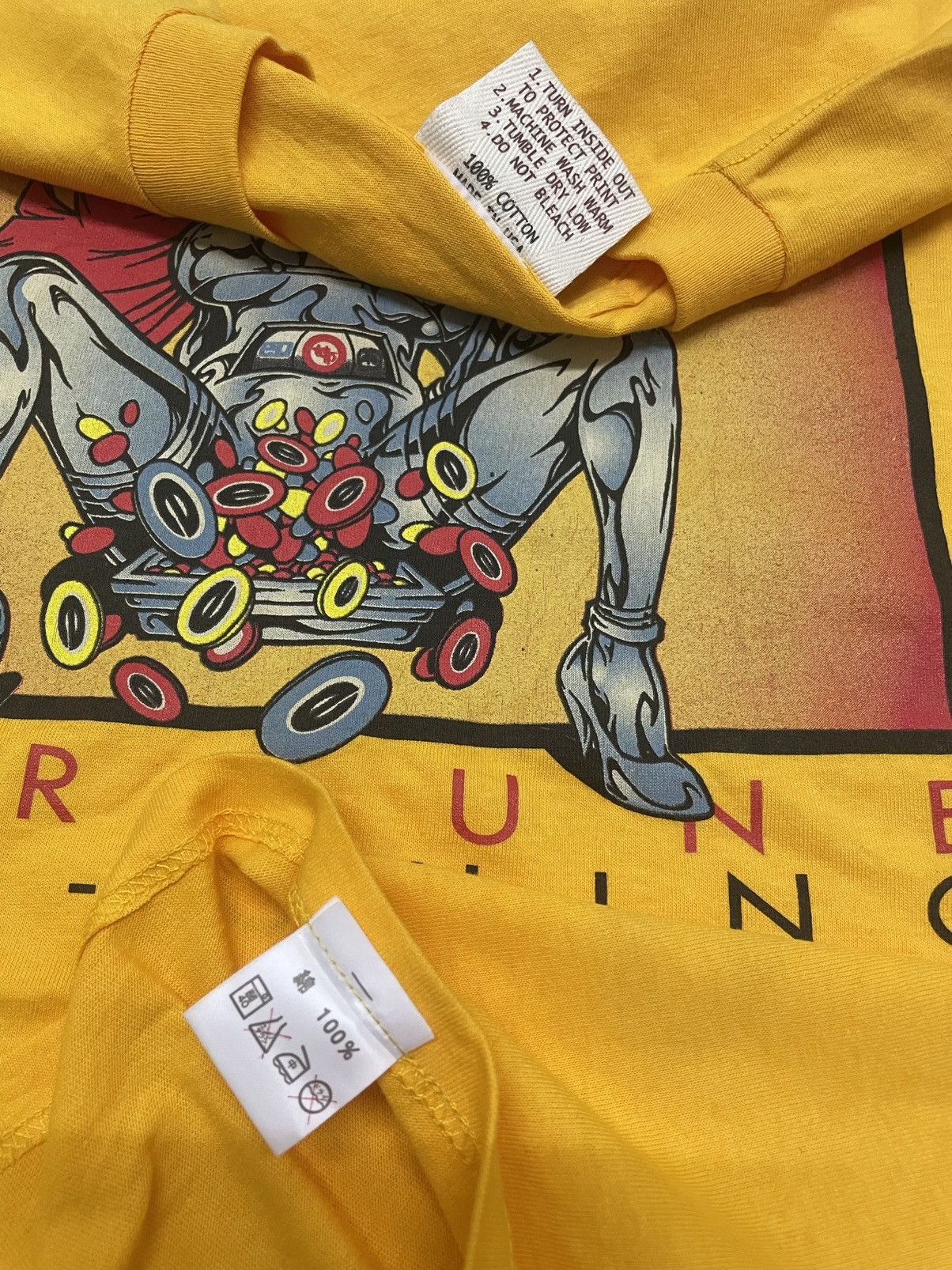 Ecko Unltd. × Vintage Vintage 90s FORTUNE CHA-CHING The ECHO Unltd.Co T-shirt Size US XL / EU 56 / 4 - 7 Thumbnail