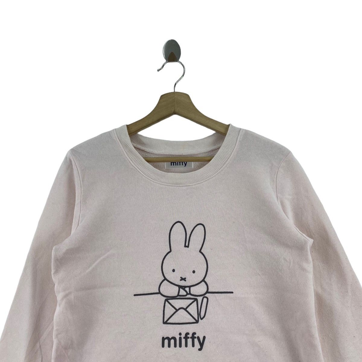 Vintage Vintage MIFFY Character Print Pink Long Sleeve Shirt Size US L / EU 52-54 / 3 - 2 Thumbnail