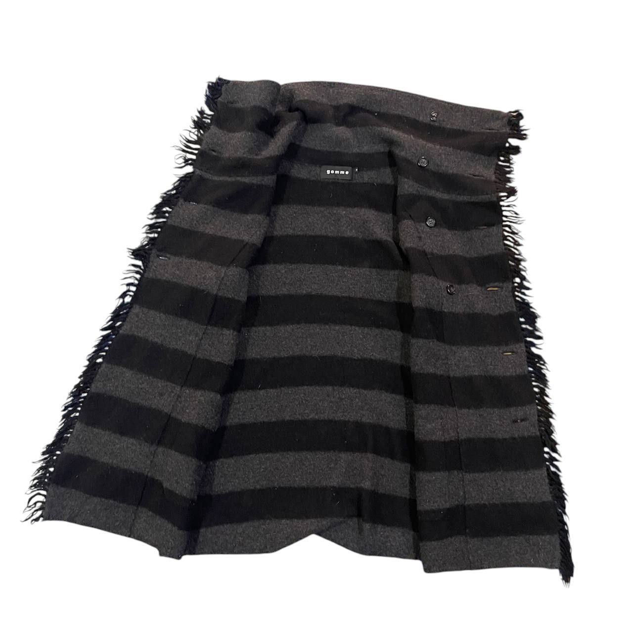gomme Gomme High Neck Double Breasted Wool Coat Size M / US 6-8 / IT 42-44 - 7 Thumbnail