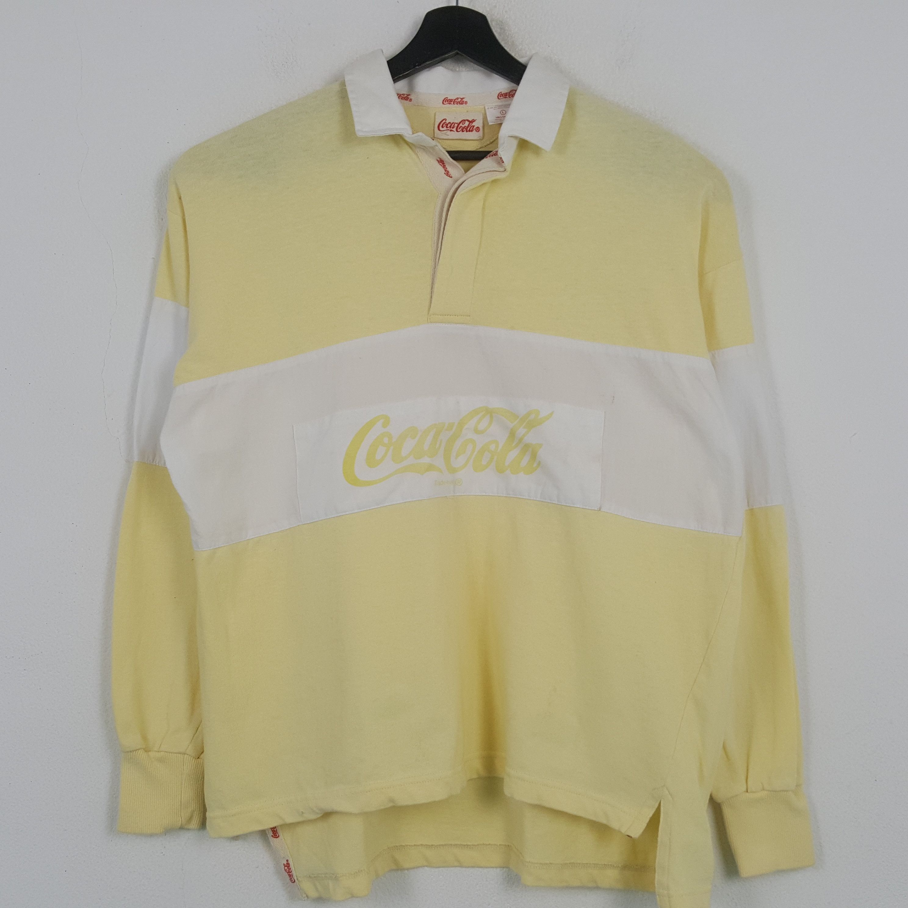Coca Cola COCA COLA Polos Rugby Style C294N11 Size US L / EU 52-54 / 3 - 1 Thumbnail