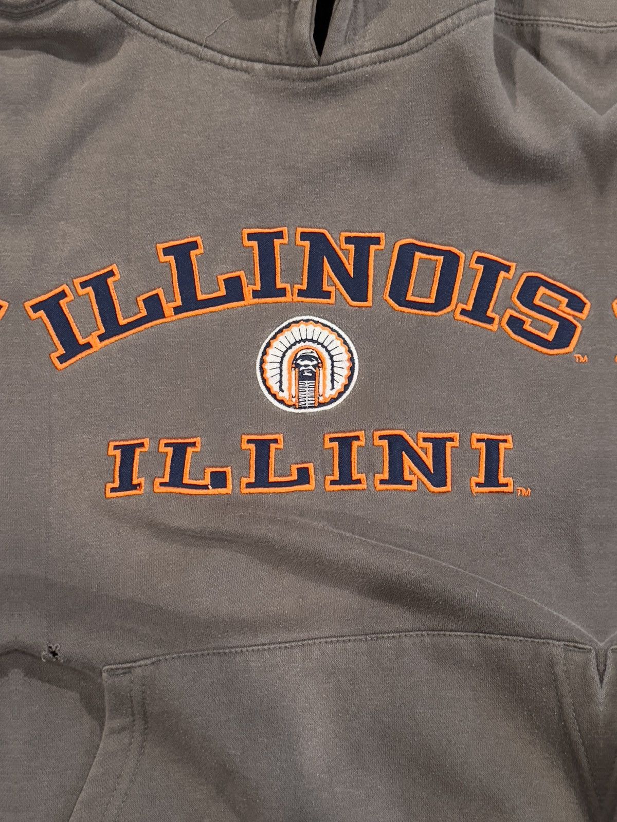 Nike × Vintage Vintage Illinois Illini Sweater Size US XL / EU 56 / 4 - 6 Thumbnail
