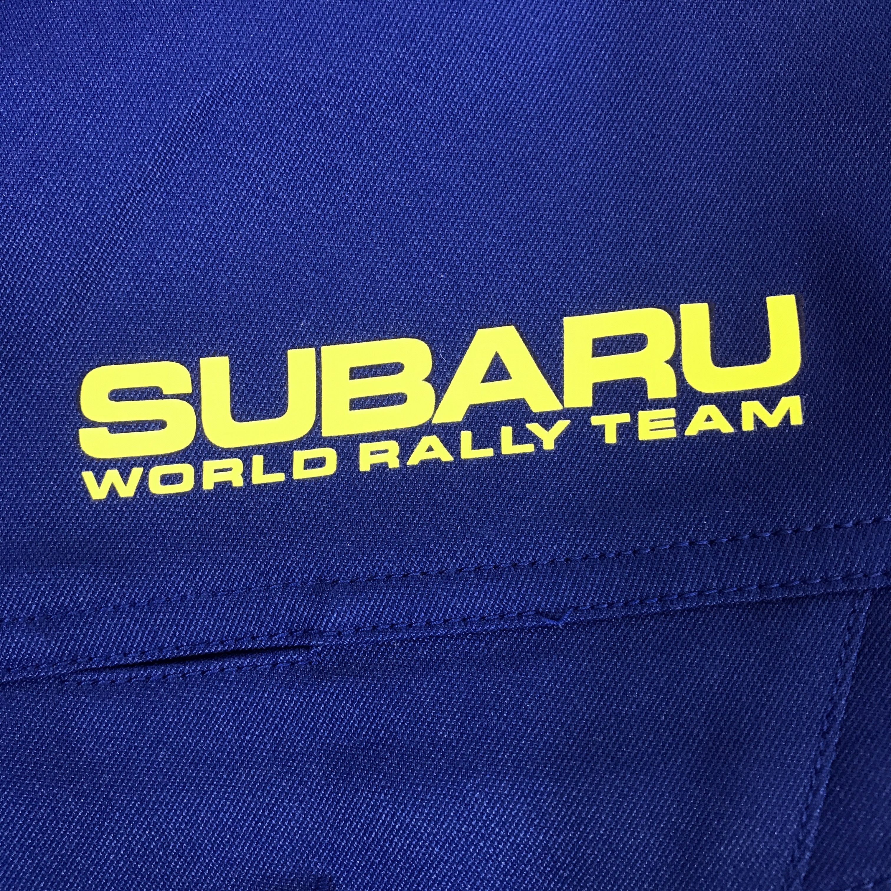 Japanese Brand Vtg subaru racing team Japan motorport custom jacket K62B18 Size US L / EU 52-54 / 3 - 11 Thumbnail