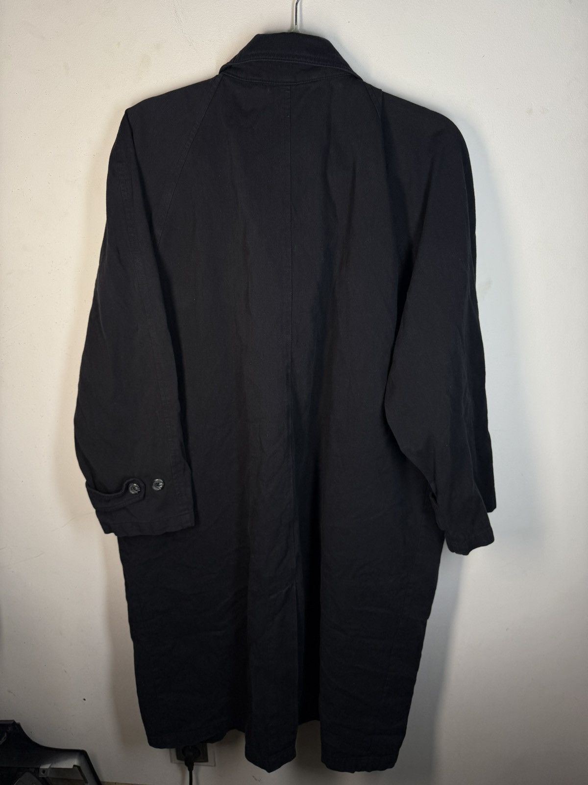Yves Saint Laurent 1990’s YSL Trenchcoat Black/Navy YSL Coat Size US M / EU 48-50 / 2 - 8 Thumbnail