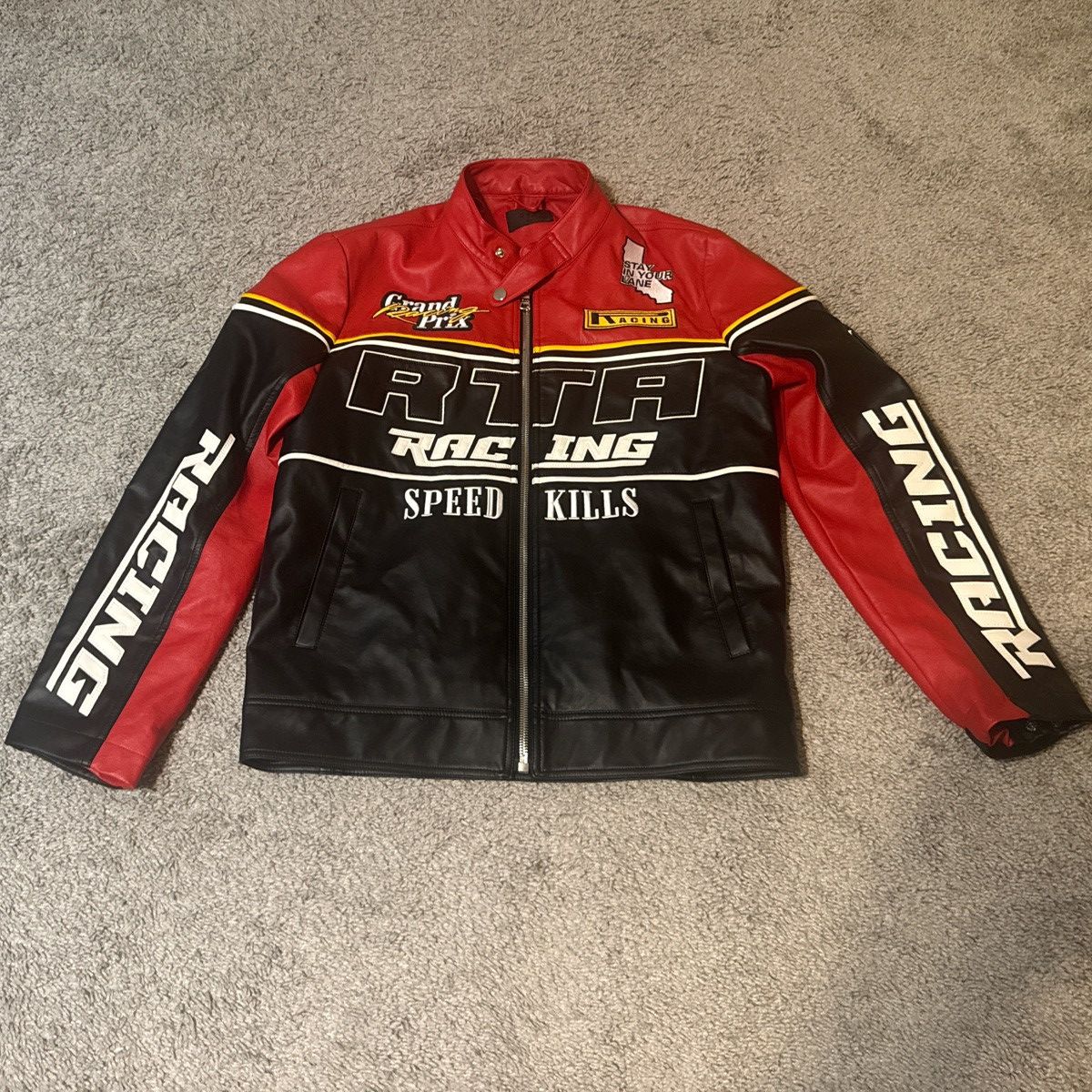Rta RTA motorsport collection, leather racing jacket Size US XS / EU 42 / 0 - 1 Thumbnail