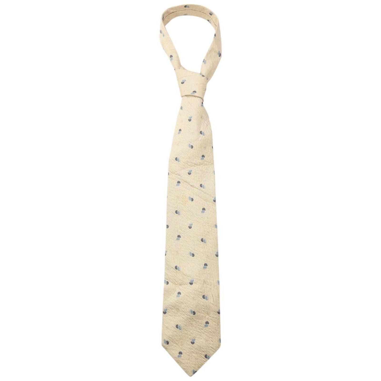 Issey Miyake Vintage 90s Issey Miyake Pattern Silk Tie Size ONE SIZE - 1 Thumbnail