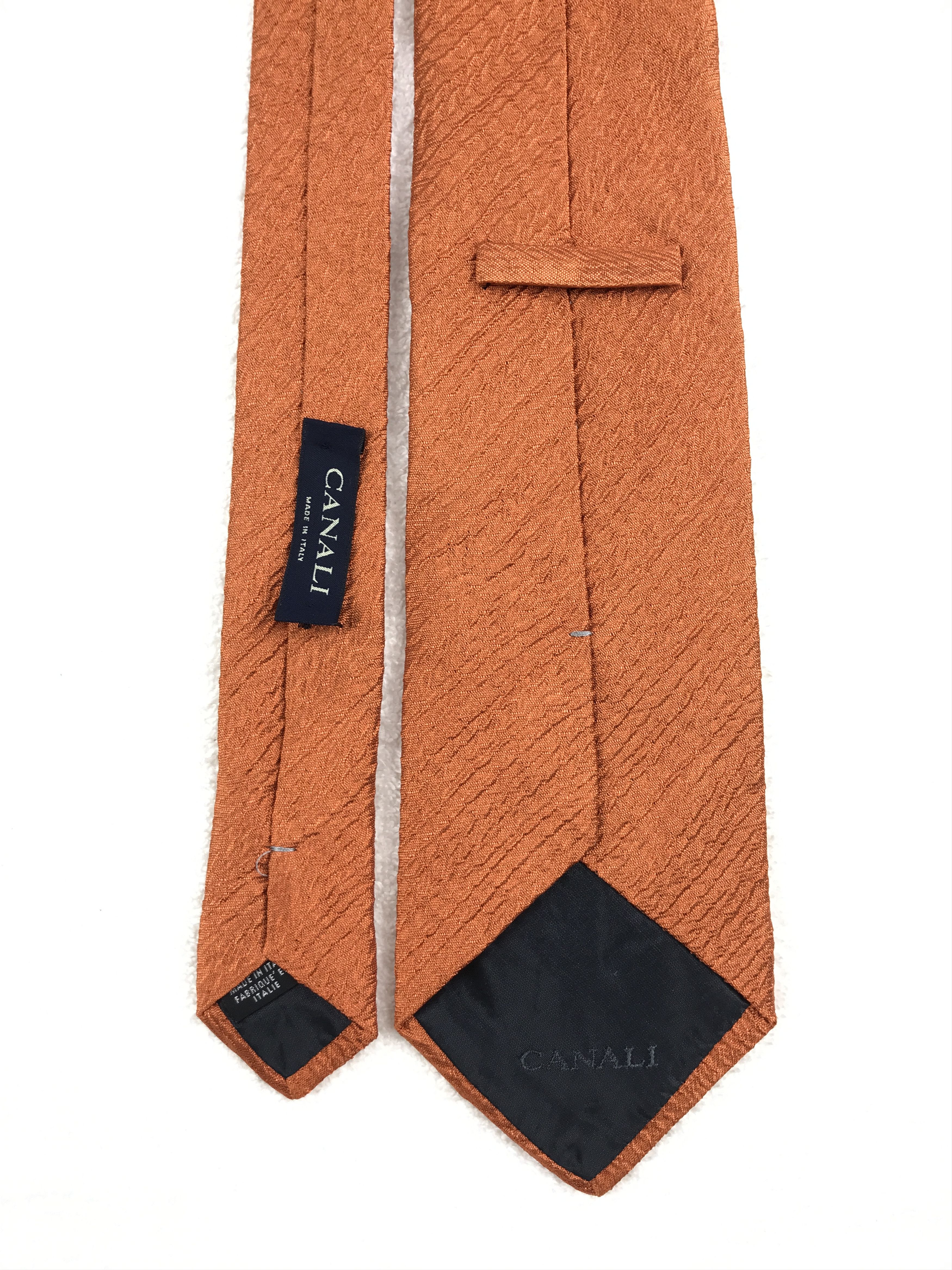 Canali × Vintage Vintage Canali Silk Necktie Size ONE SIZE - 4 Thumbnail