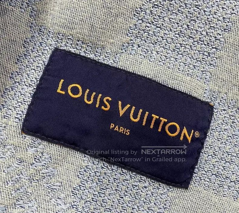 Louis Vuitton Louis Vuitton Fei Dong Series Blue Denim Jacket Size US M / EU 48-50 / 2 - 5 Thumbnail