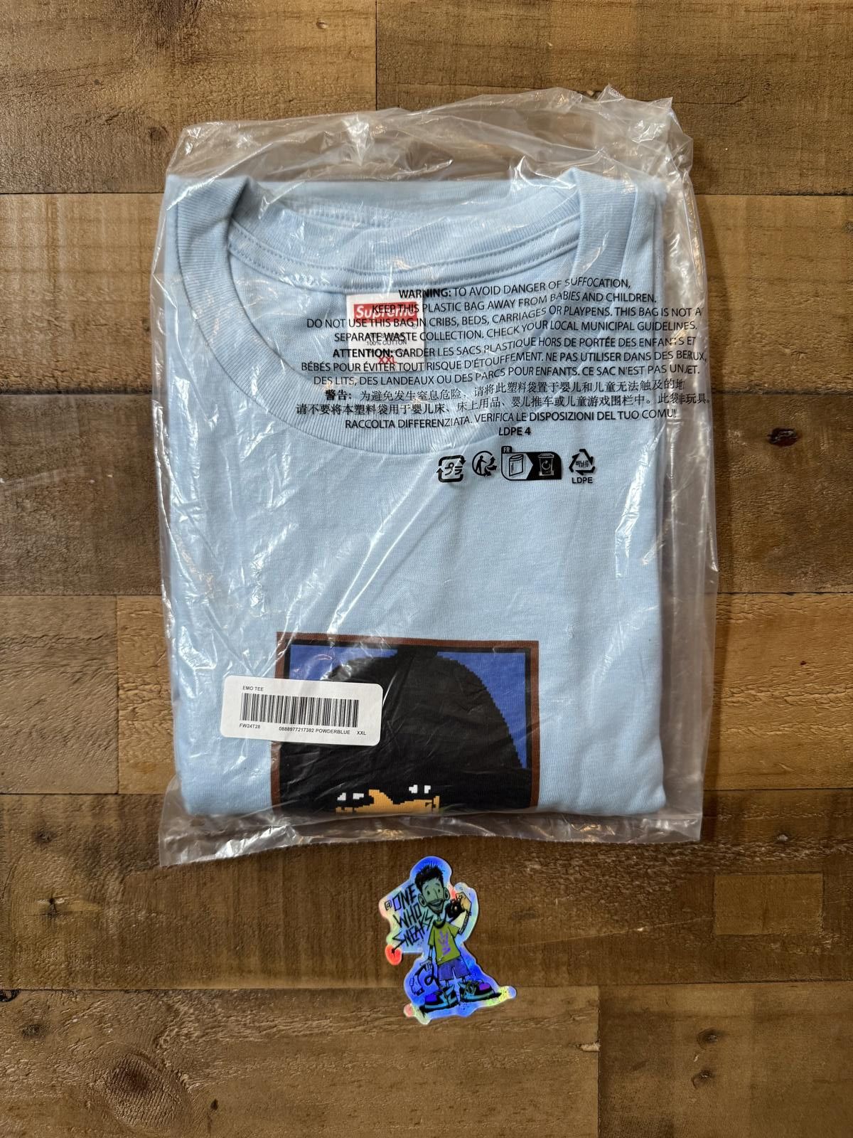Supreme Supreme Emo Tee Size XXL Size US XXL / EU 58 / 5 - 2 Thumbnail