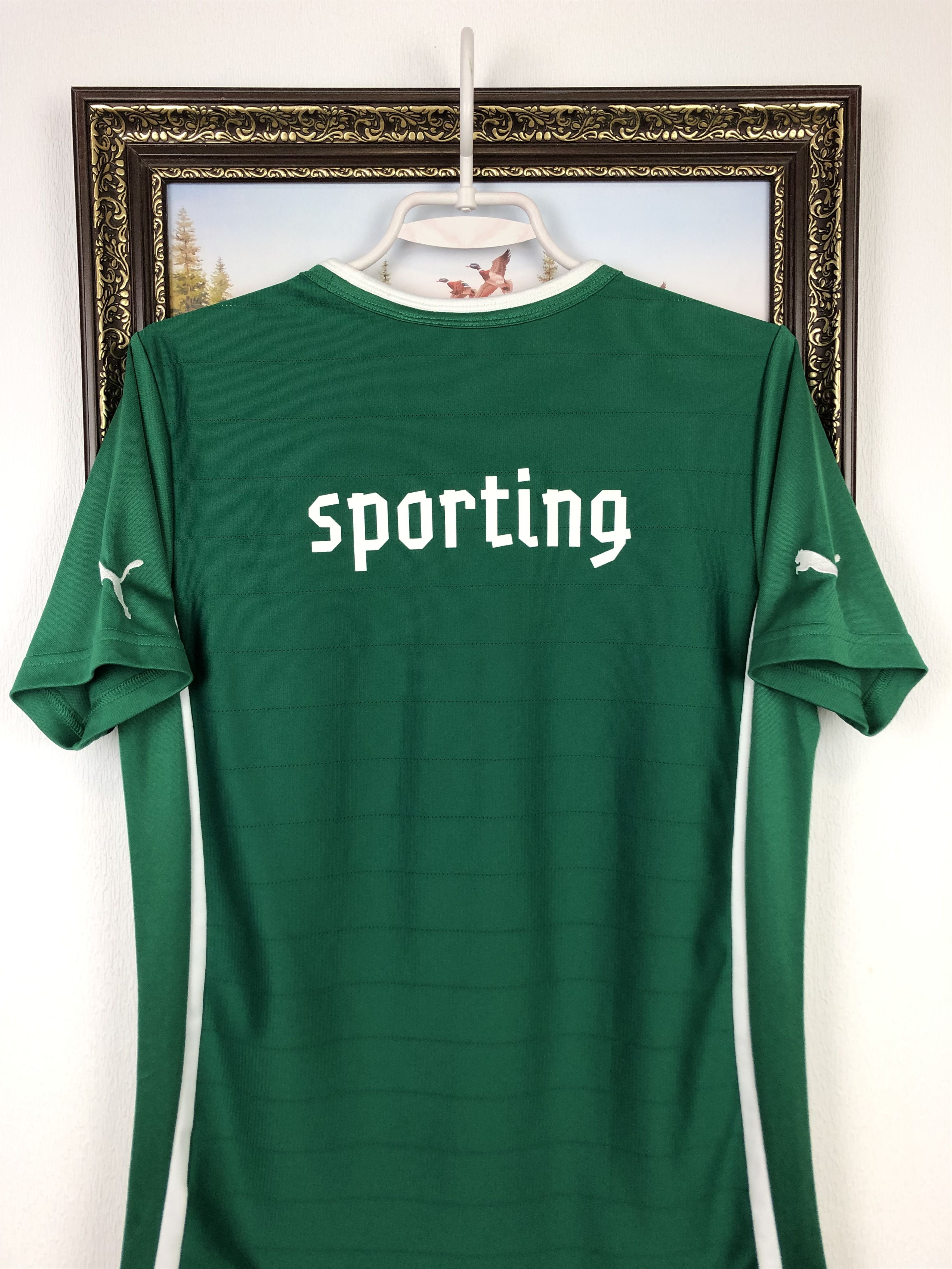 Vintage Vintage Sporting Club Lisbon Football Shirt Train Soccer Tee Size US S / EU 44-46 / 1 - 7 Thumbnail