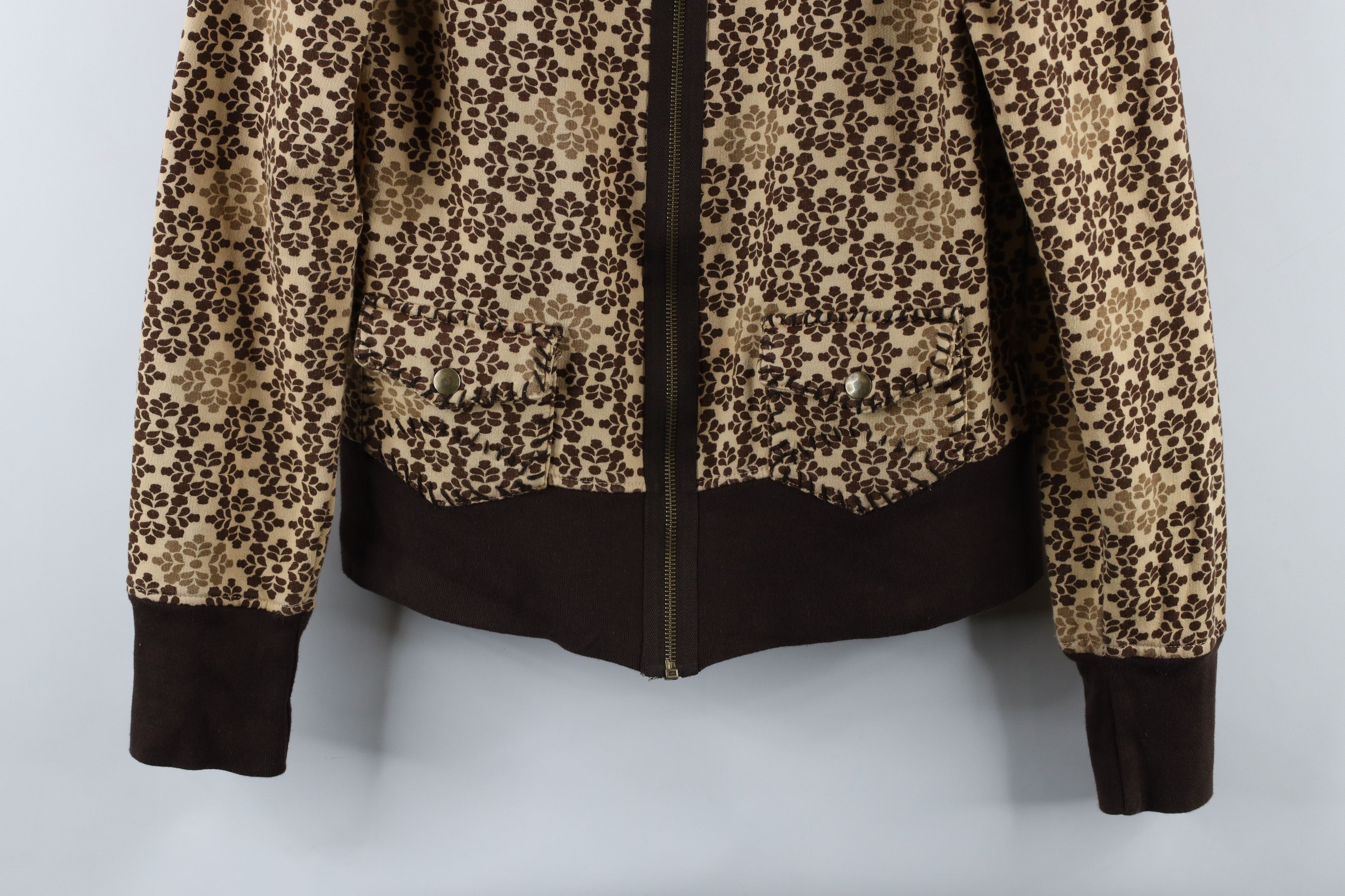 Prana × Vintage Vintage prAna Breathe Geometric Flower Full Zip Track Jacket Size XL / US 12-14 / IT 48-50 - 3 Thumbnail