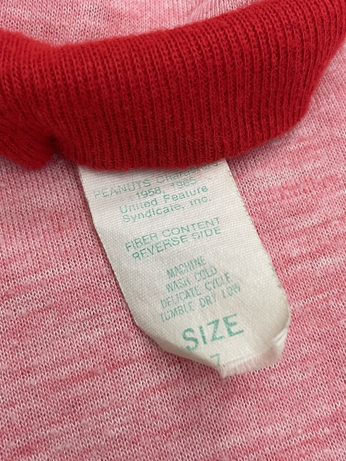 Peanuts × Vintage Very Rare Vintage 80’s Acrylic Cloth Snoopy Peanuts Size US S / EU 44-46 / 1 - 10 Thumbnail