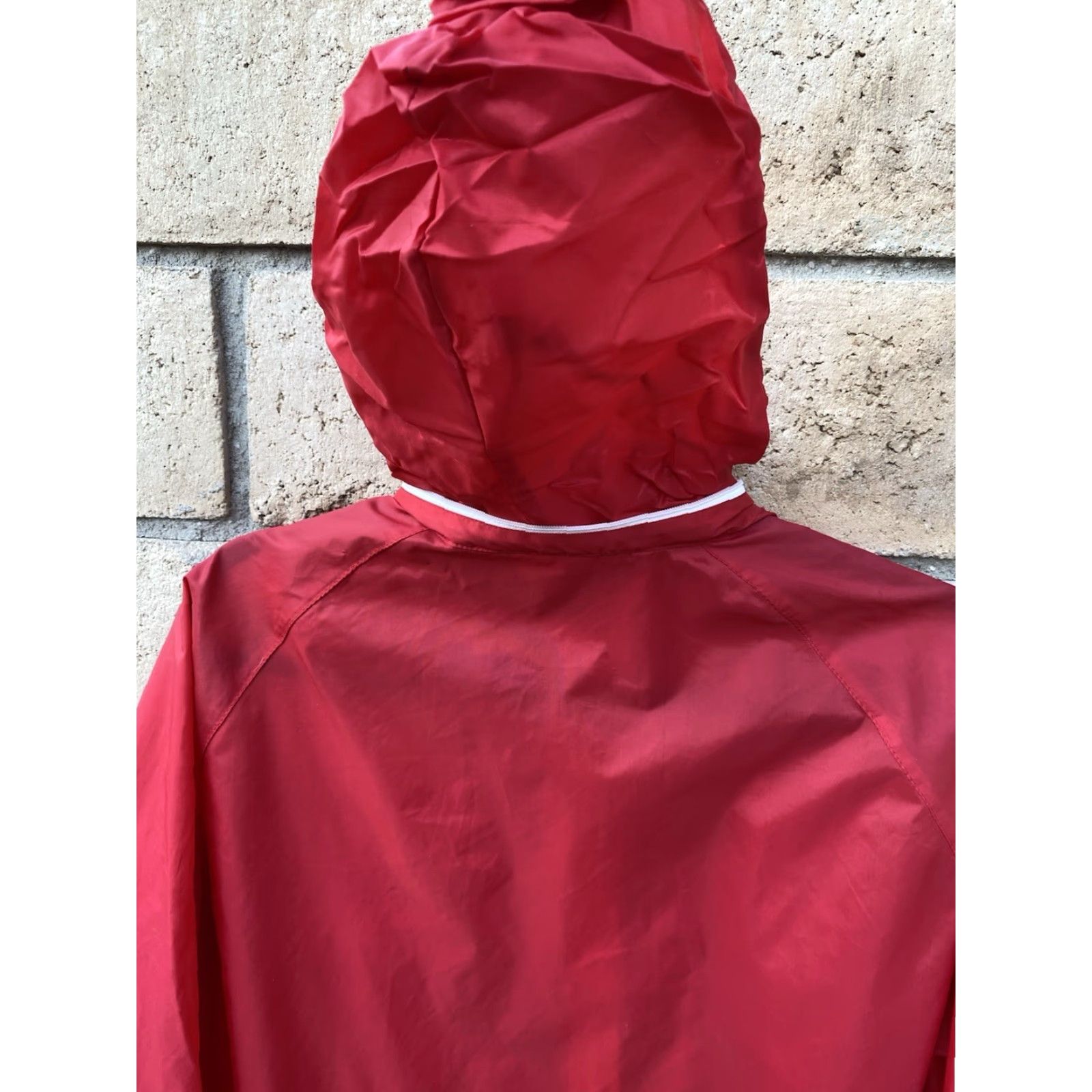 Vintage VINTAGE M.S. Statendam Windbreaker Jacket Nylon Red Navy? Size US L / EU 52-54 / 3 - 6 Thumbnail