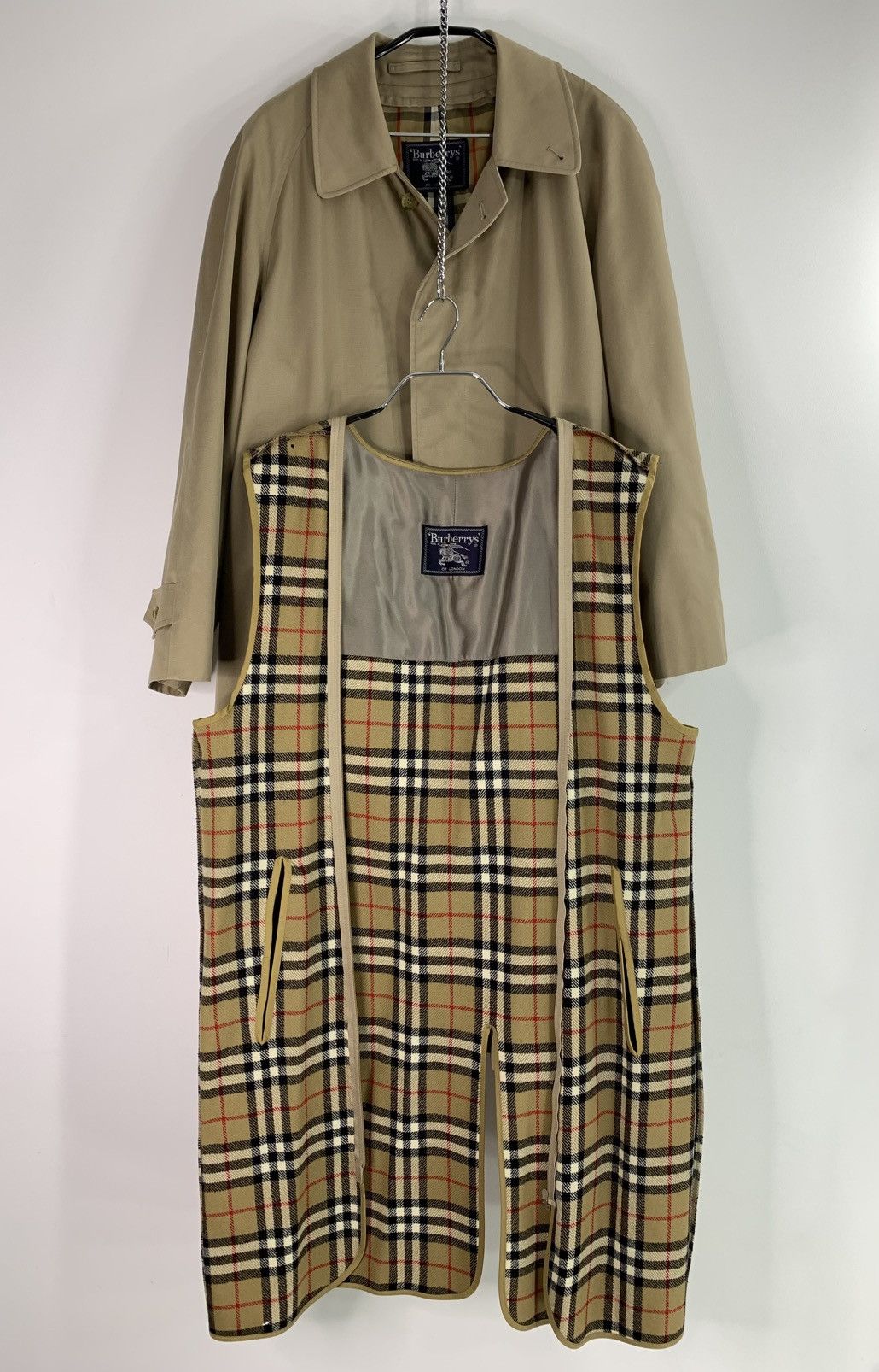 Burberry × Vintage Burberry Vintage Beige Trench Coat M/L Size Size US M / EU 48-50 / 2 - 1 Thumbnail