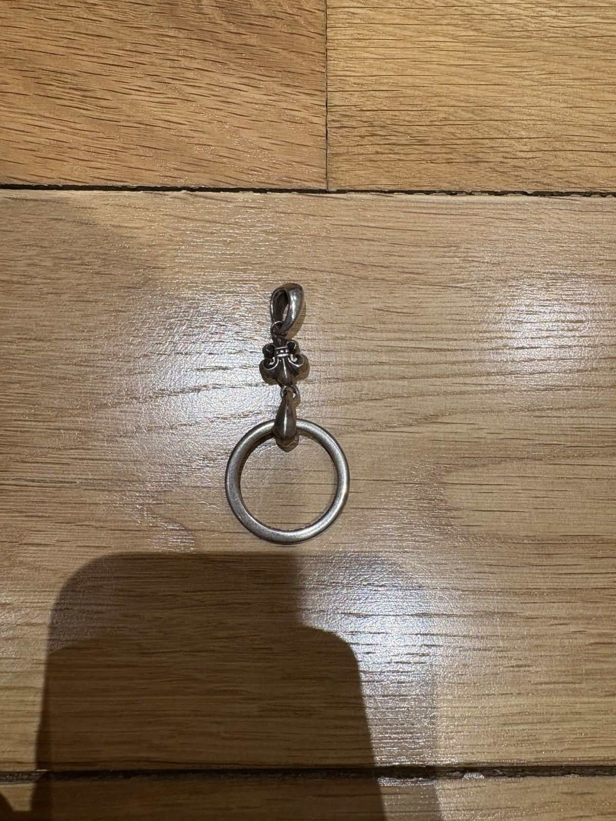 Chrome Hearts Chrome hearts eyewear silver fleur loop necklace Size ONE SIZE - 4 Thumbnail
