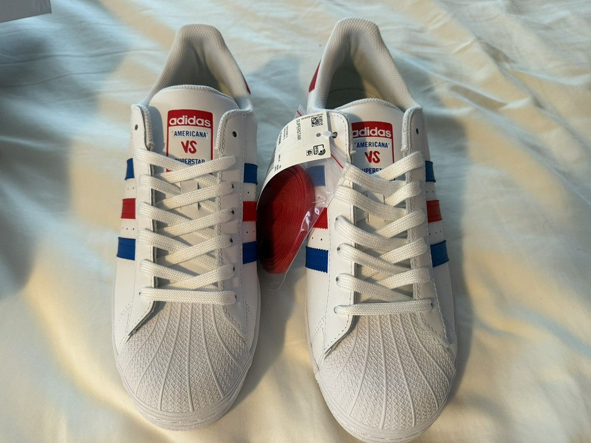 Adidas Adidas Originals Americana Superstar Sneakers Size US 10.5 / EU 43-44 - 1 Thumbnail