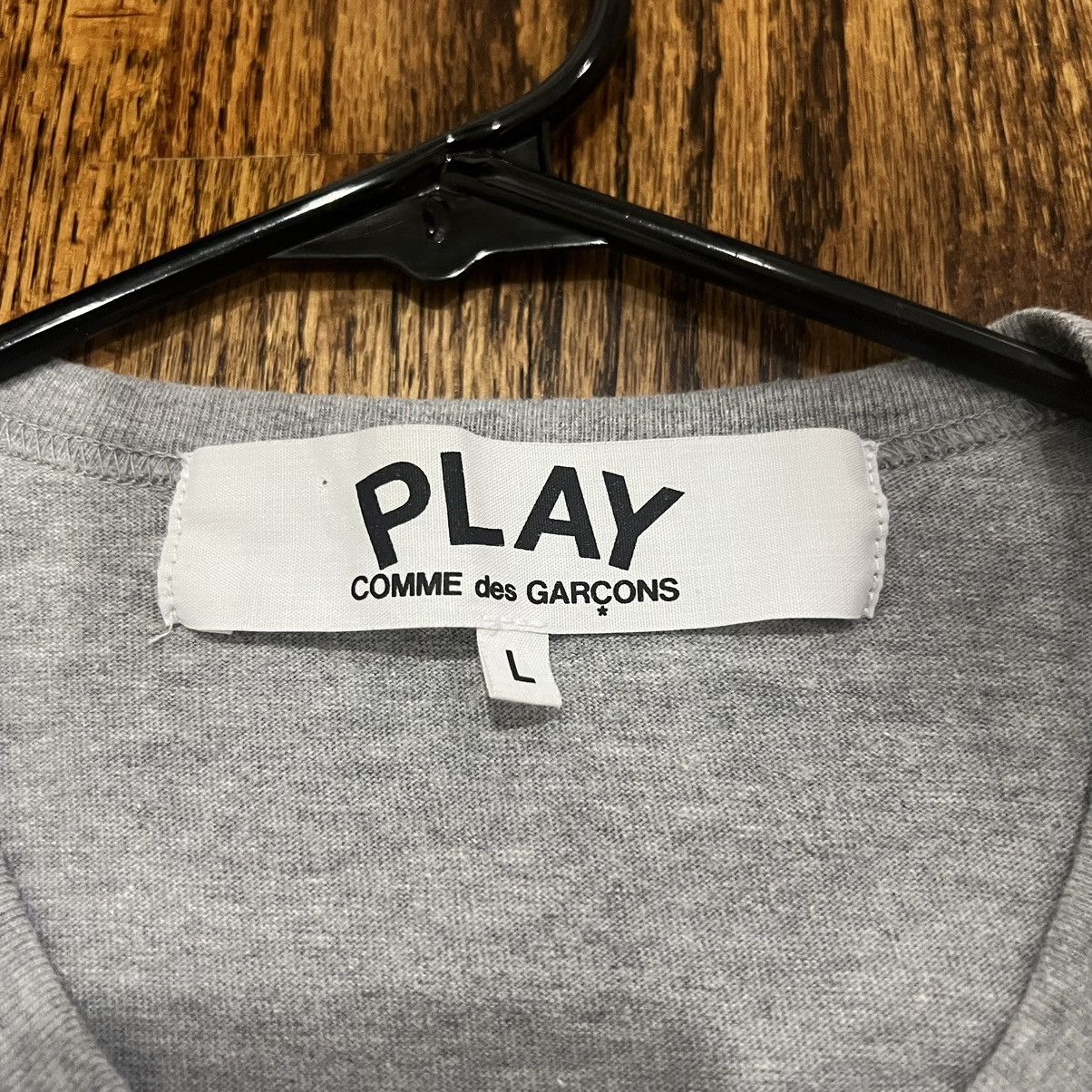 Comme des Garcons COMME DES GARÇONS PLAY YELLOW TEE Size L / US 10 / IT 46 - 6 Thumbnail