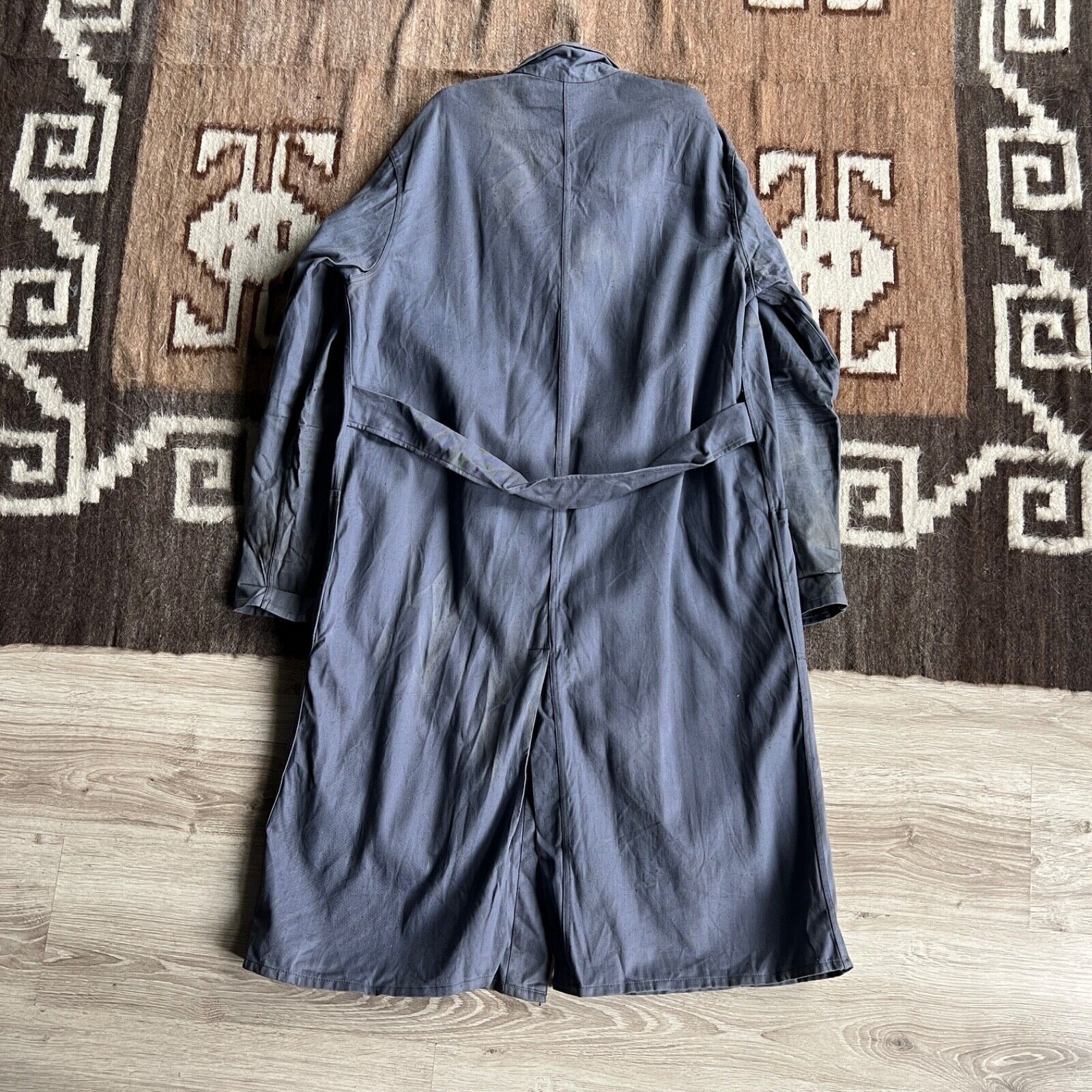 Le Laboureur Vintage French Workwear Distresed Chore Utility Jacket 8838A Size US L / EU 52-54 / 3 - 5 Thumbnail