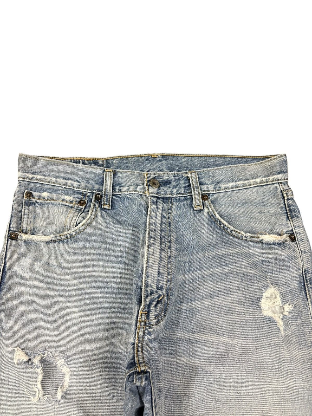 Levi's Vintage 90s Levi’s 503 Faded Wash Distressed Baggy Jeans Size US 32 / EU 48 - 4 Thumbnail