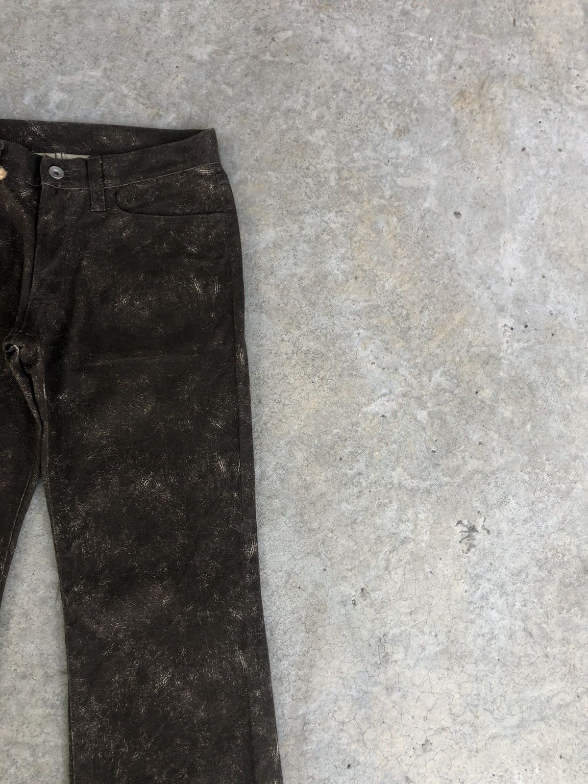 If Six Was Nine Nicole Club Flared Jeans Distressed Denim Size US 29 - 5 Thumbnail