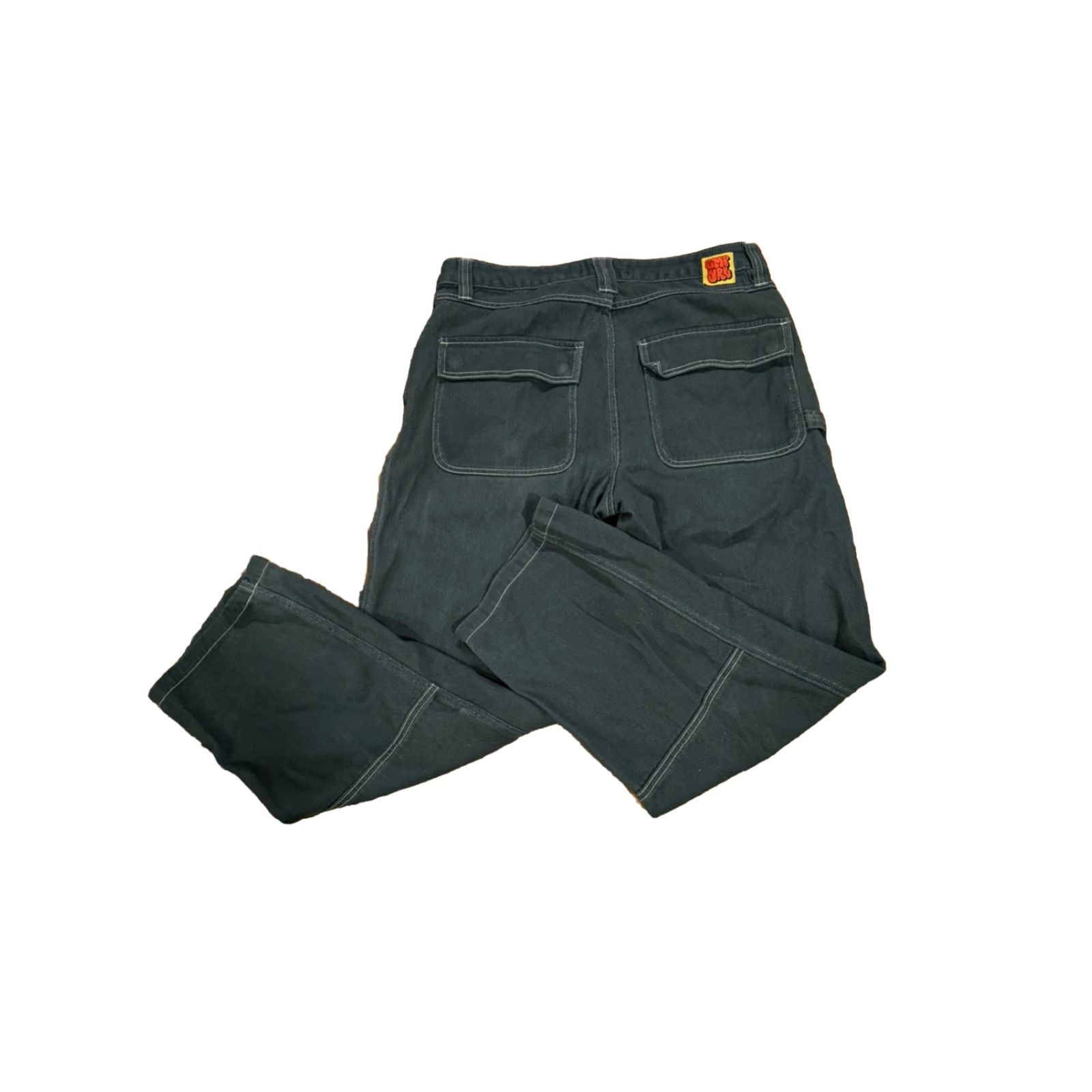 Empyre VINTAGE EMPYRE Jeans Adult Green Y2k Dark Green Baggy Fit Size 32 5-Pocket 29in Inseam Men Jeans Regular Wide-Leg 90s Skateboard Clothing Size US 32 / EU 48 - 4 Thumbnail