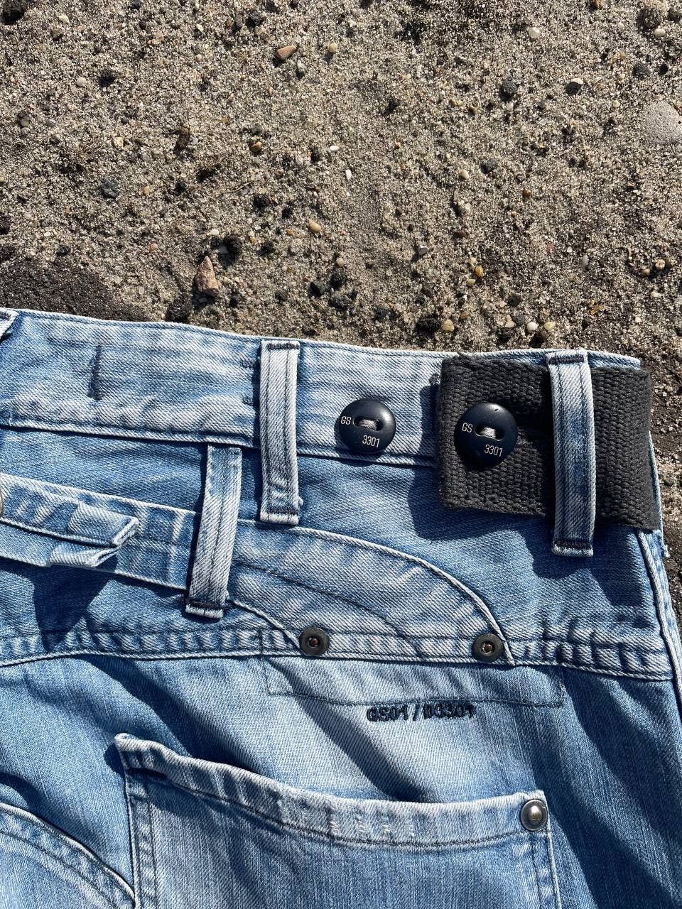 G-Star Vintage G-Star Raw Avant Garde Faded Jeans Size 32 Size US 32 / EU 48 - 5 Thumbnail