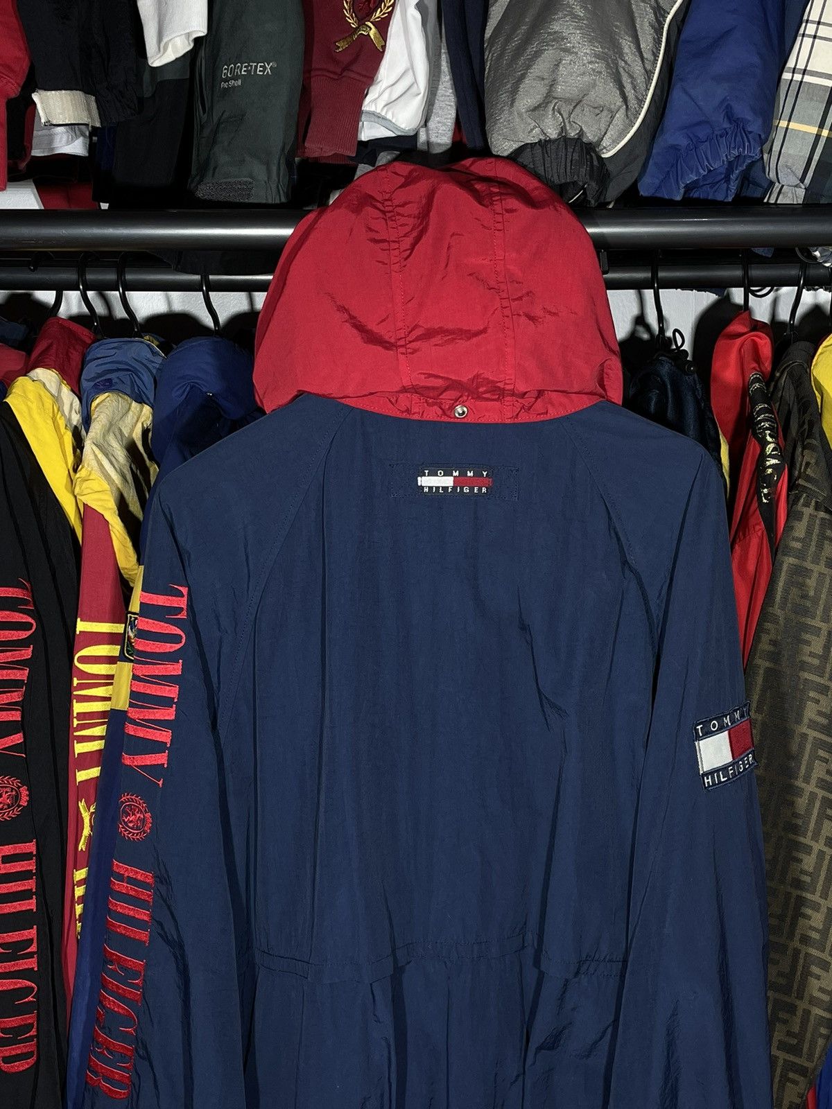 Tommy Hilfiger × Vintage Jacket Tommy Hilfiger Spell Out 90’s Vintage Size US L / EU 52-54 / 3 - 11 Thumbnail