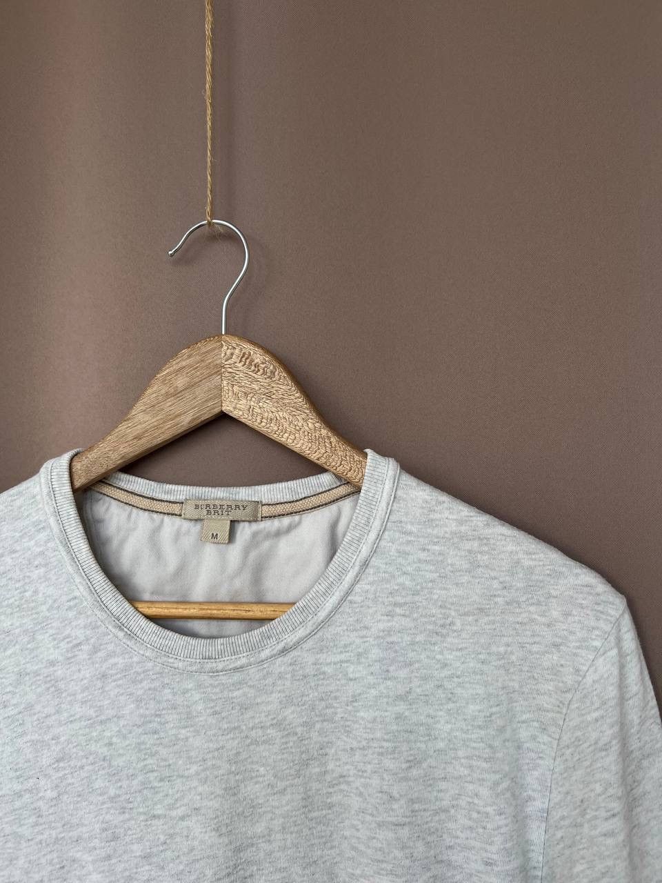 Burberry Burberry Brit Embroidery Slim Fit T-Shirt Mens Size M Size US M / EU 48-50 / 2 - 6 Thumbnail