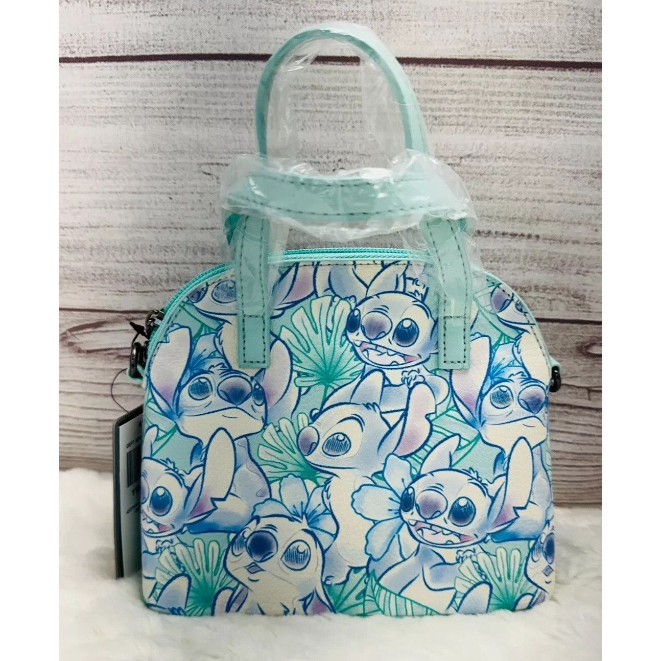 Disney Loungefly Lilo & Stitch Sketch Mini Dome Crossbody Purse Han, Women's