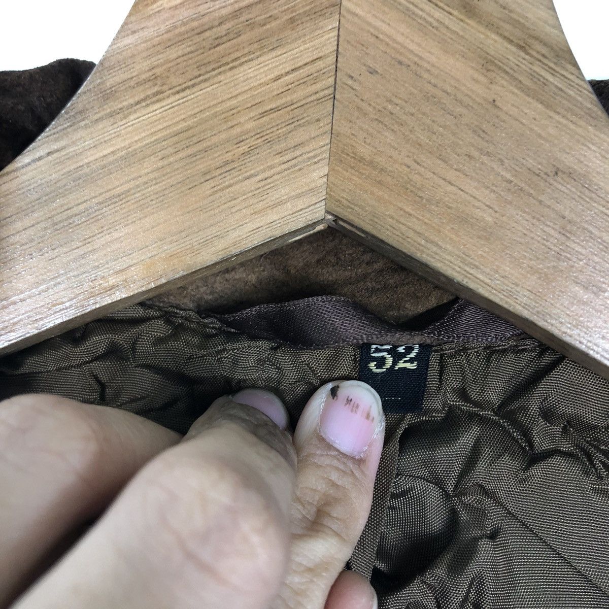 Japanese Brand 🔥Rare Genuine Leather Bomber Jacket Issey Miyake Size US L / EU 52-54 / 3 - 13 Thumbnail