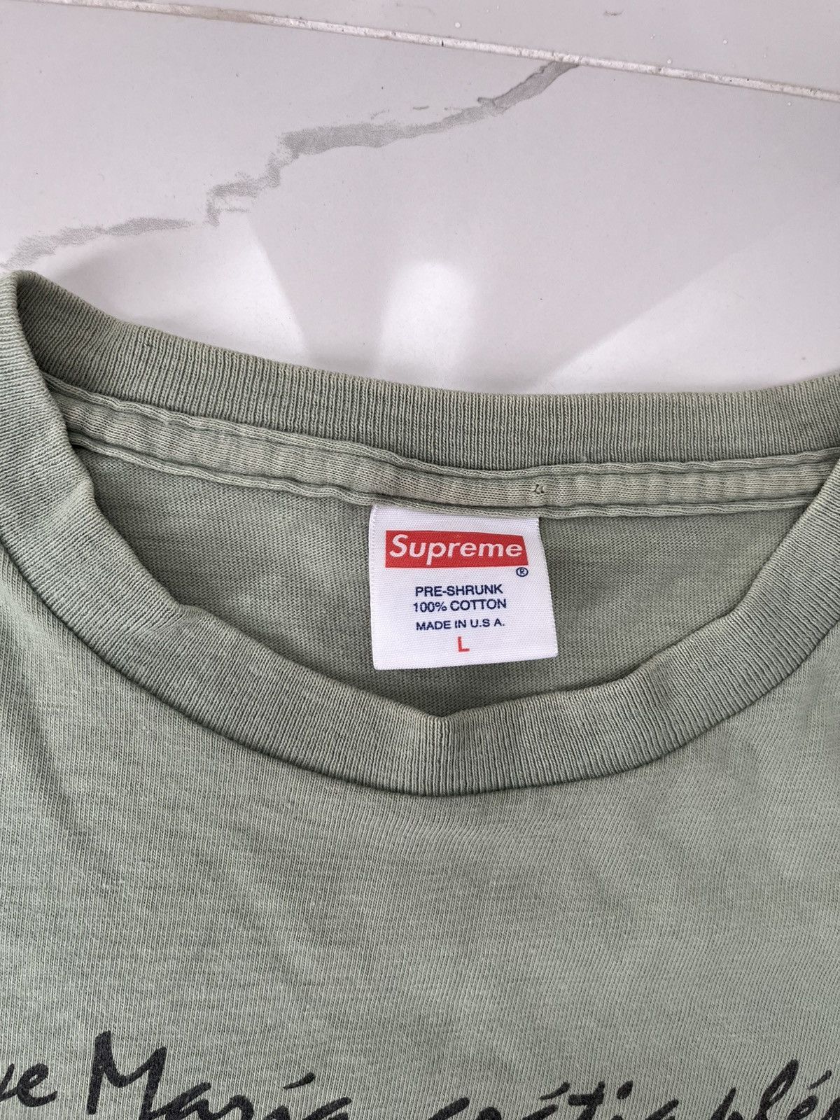 Supreme 2012 SUPREME AVE MARIA RARE TEE BIG CENTRAL LOGO Y2K VINTAGE Size US L / EU 52-54 / 3 - 3 Thumbnail