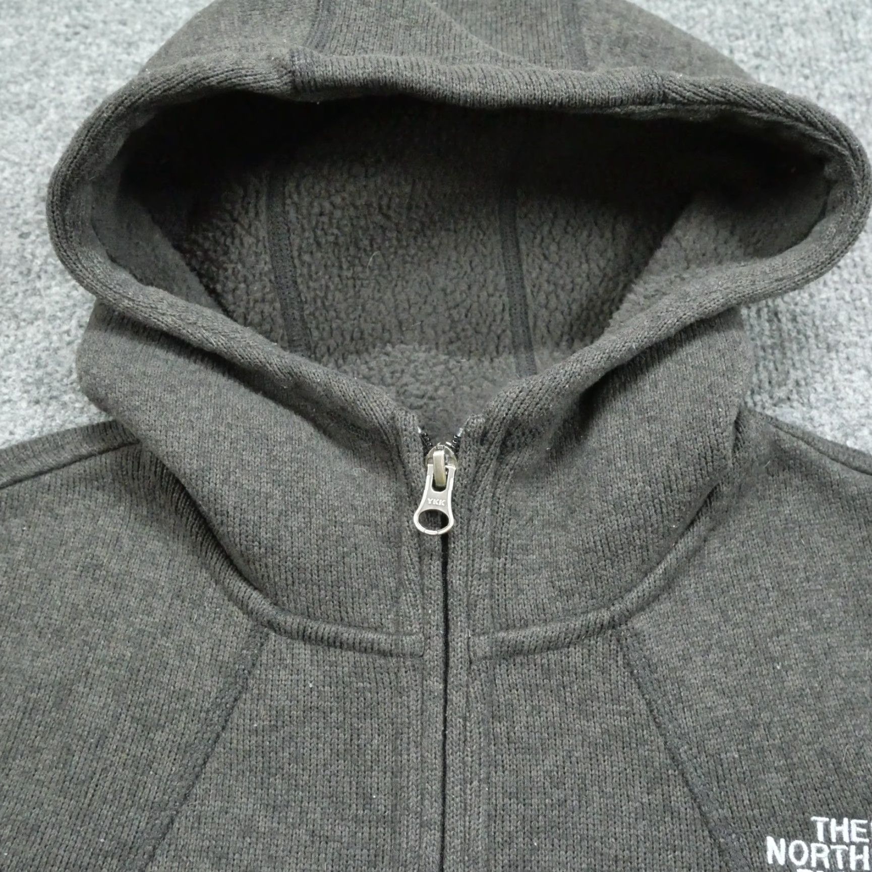 The North Face The North Face Hoodie Womens Small Grey Full Zip Jacket Size S / US 4 / IT 40 - 3 Thumbnail