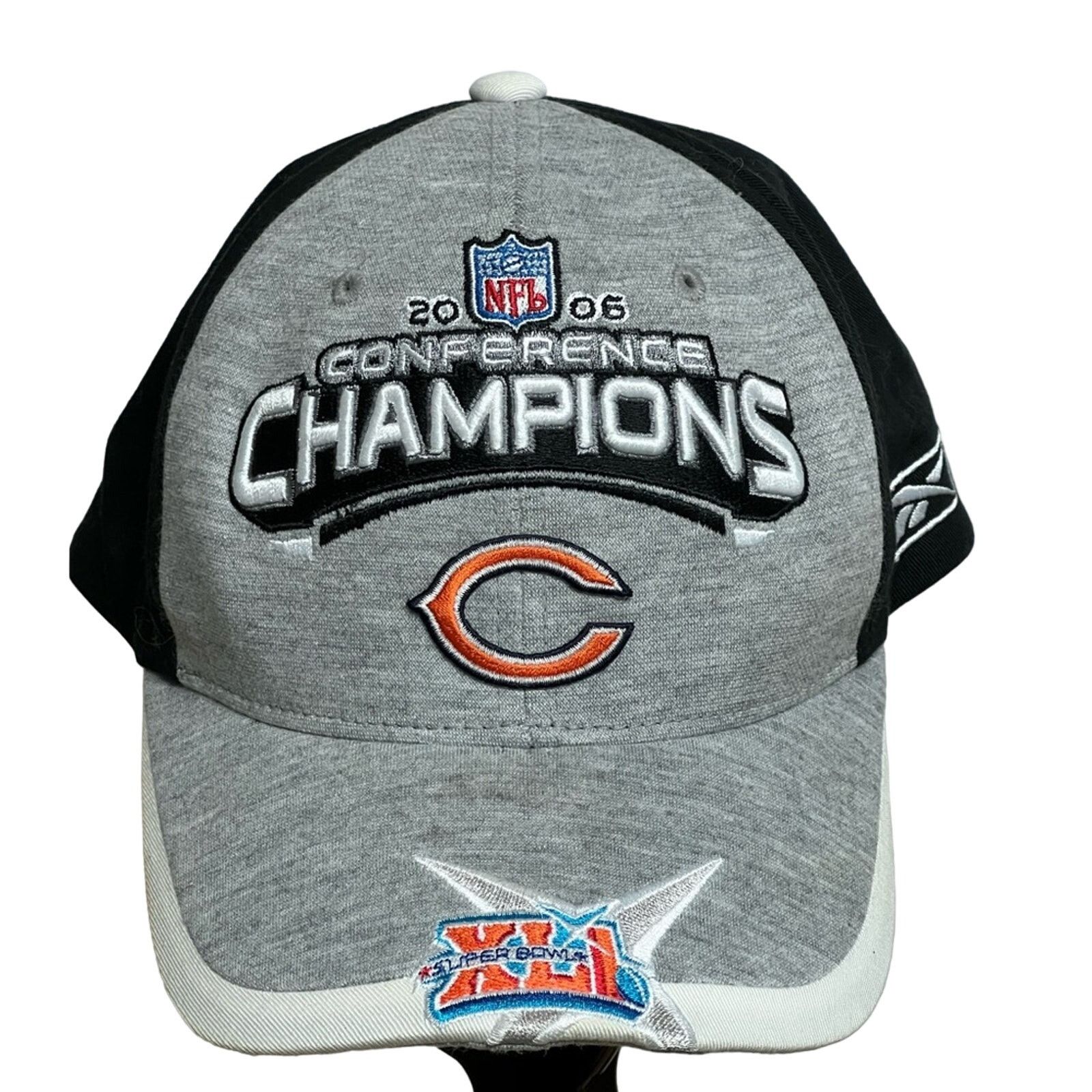 Reebok Chicago Bears 2006 Champions Hat Super Bowl XLI Reebok NFL Size ONE SIZE - 1 Thumbnail