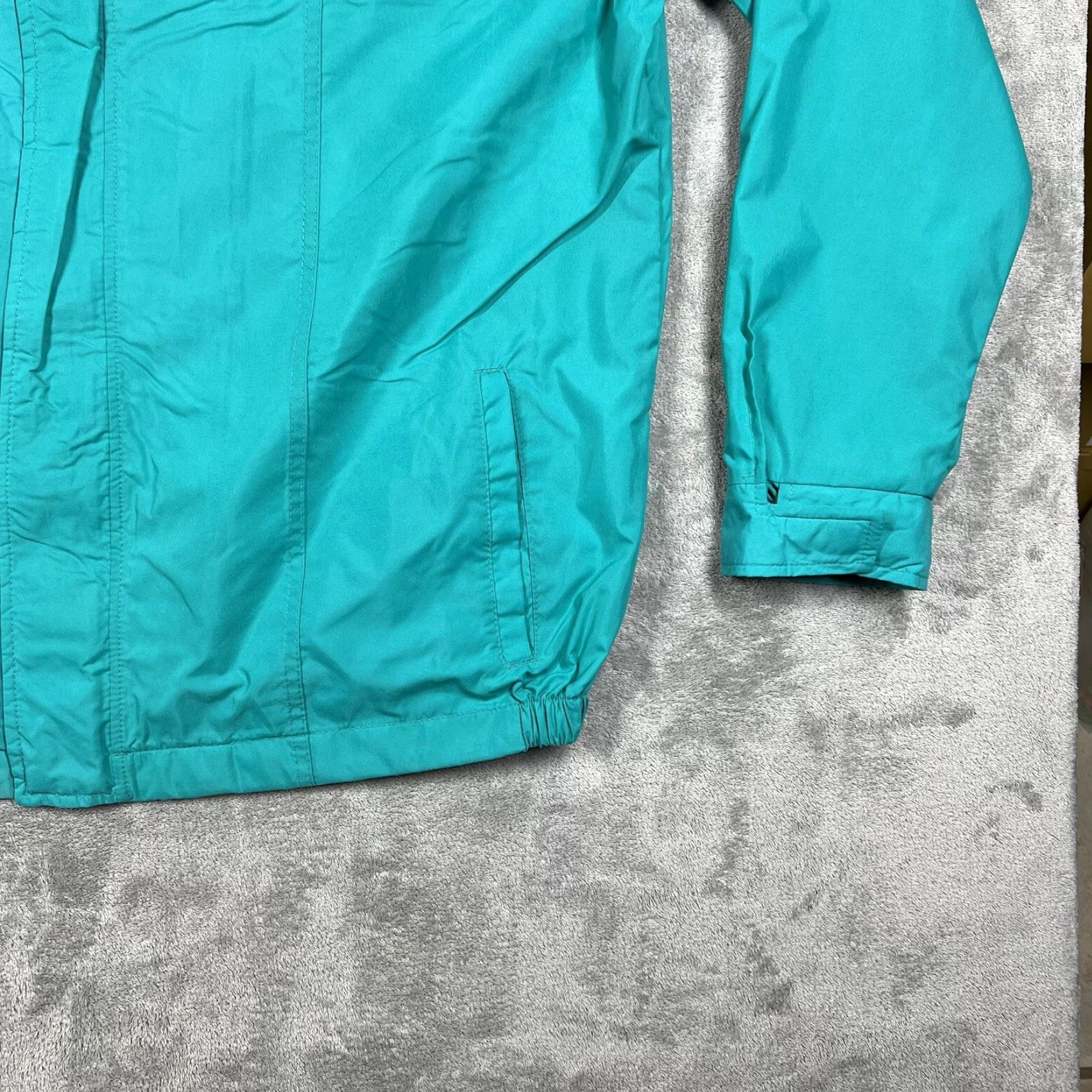 Vintage VINTAGE Pelzer Rainwear Jacket Nylon Water Resistant Turquoise Blue 2XL Men Zip. Size US XXL / EU 58 / 5 - 5 Thumbnail