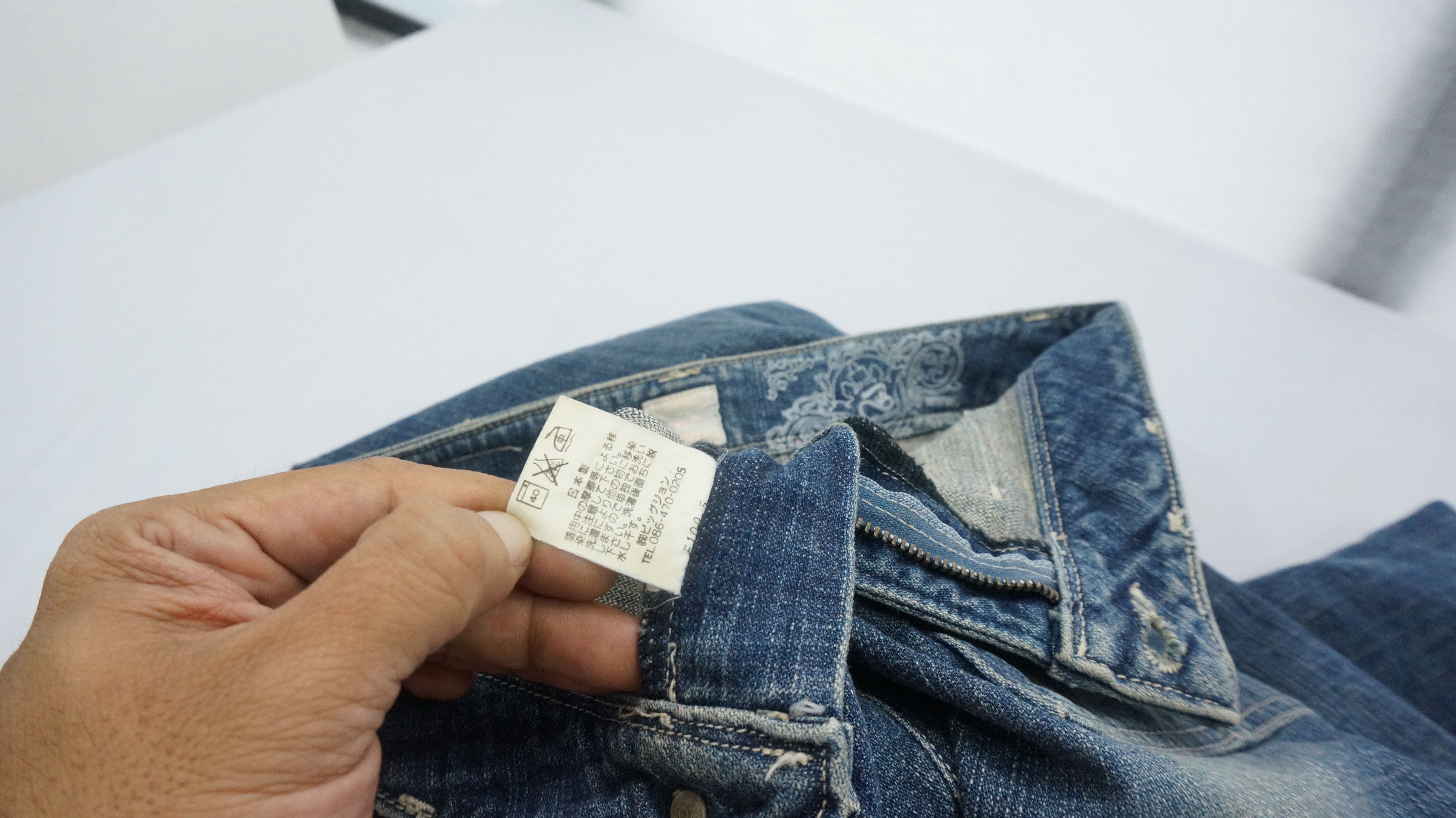 Japanese Brand 🔥 Vintage BRAPPERS Women Flare Bush Jeans Size 29" - 17 Thumbnail