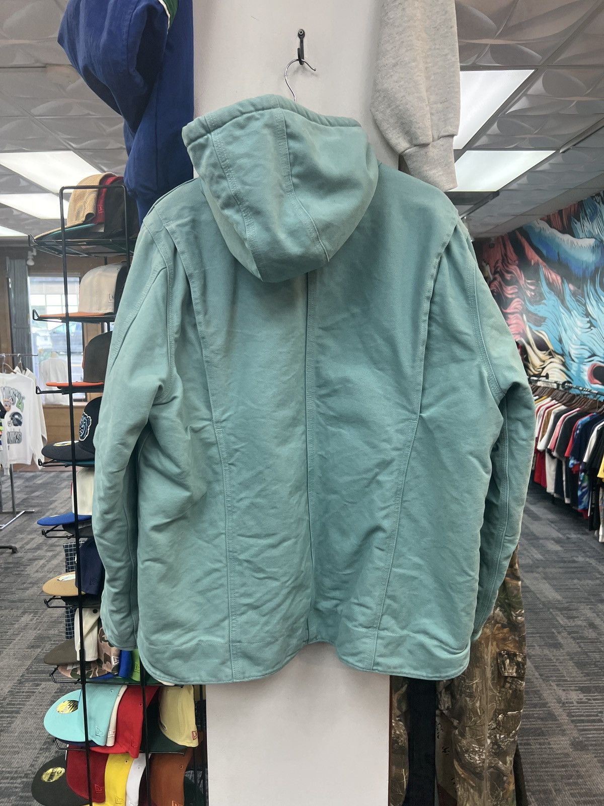 Carhartt Carhartt Seaglass Blue Sierra Duck Jackett Size US XXL / EU 58 / 5 - 2 Thumbnail