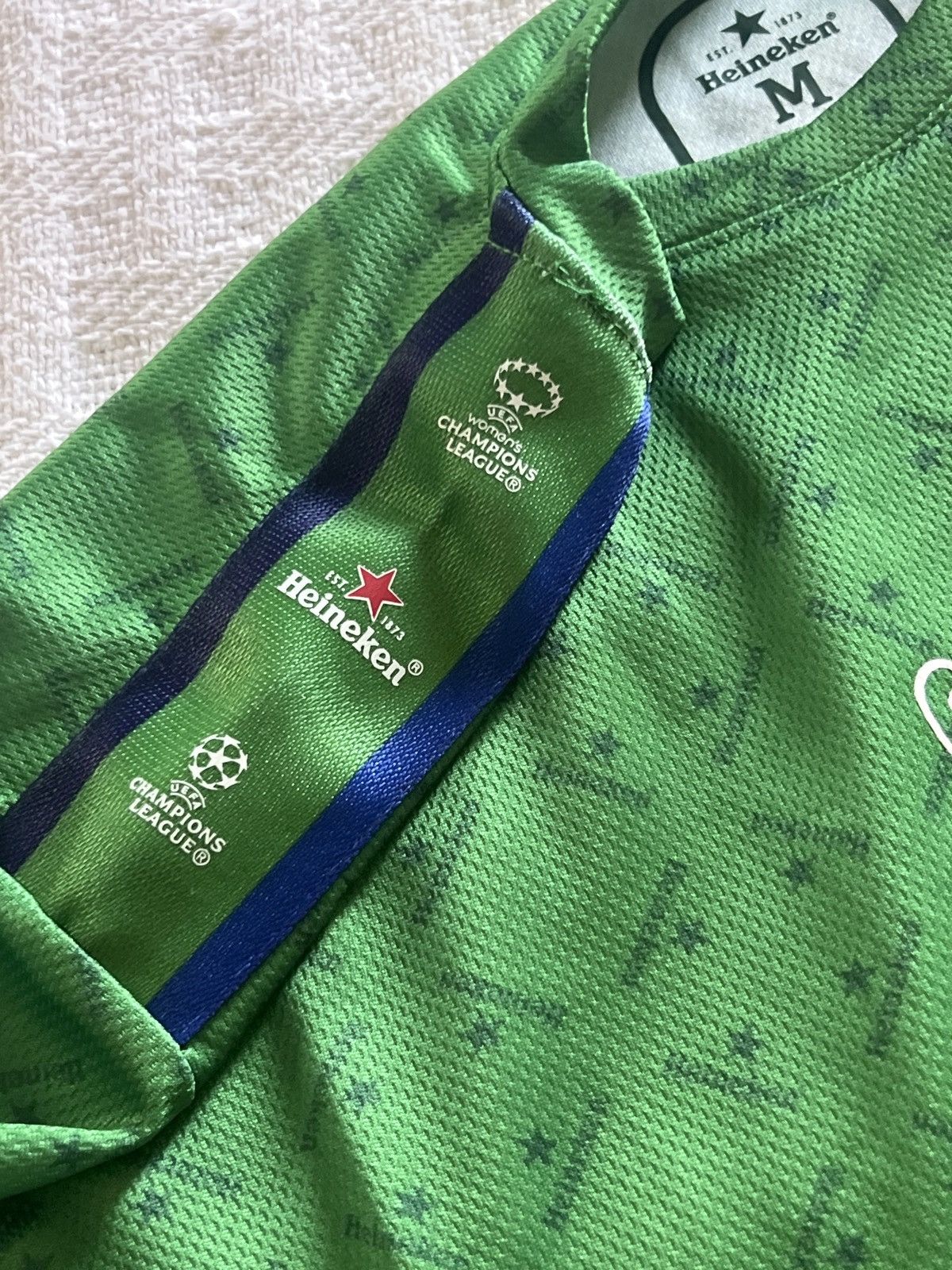 Heineken Heineken X UEFA Champions League T-Shirt/Jersey Type Shirt Size US M / EU 48-50 / 2 - 2 Thumbnail