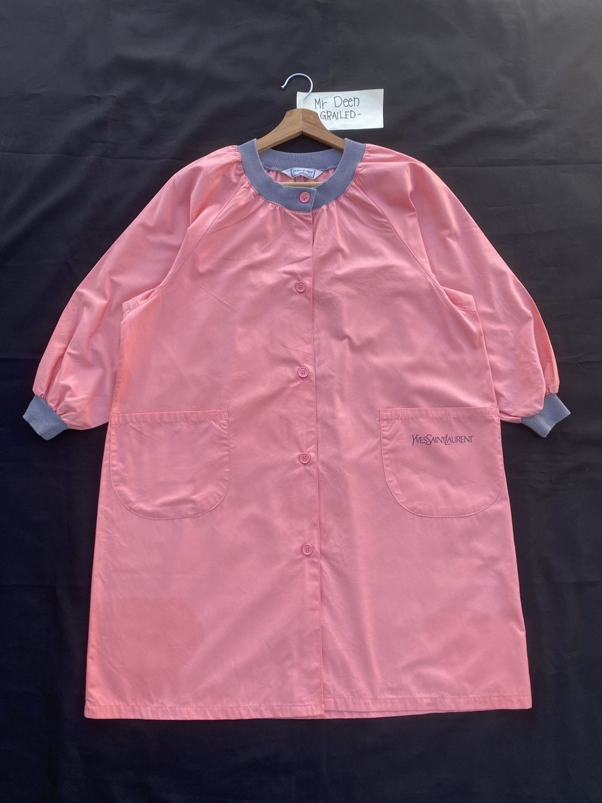 Yves Saint Laurent Rare Yves Saint Laurent Pink Long Shirt Size L / US 10 / IT 46 - 2 Thumbnail