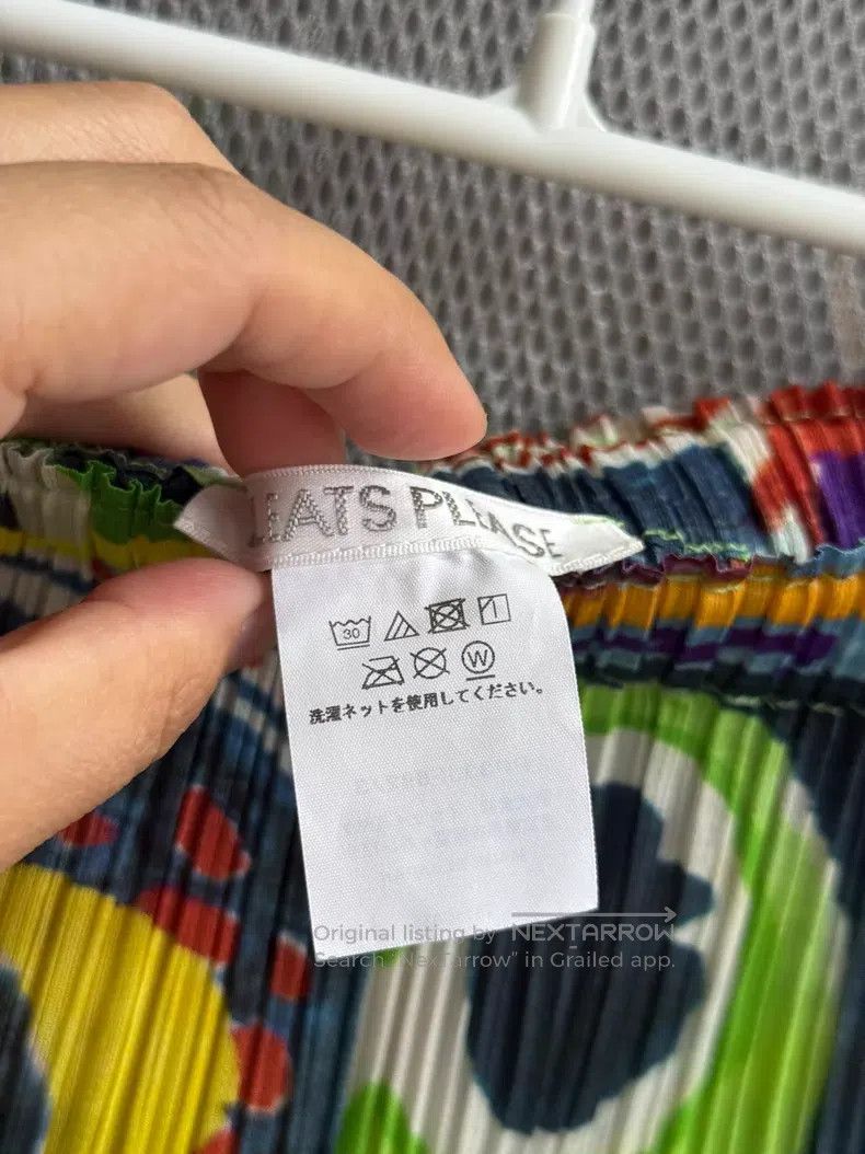 Issey Miyake Issey Miyake size:3 Tropical Rainforest Straight-Leg Pants Size 31" - 3 Thumbnail