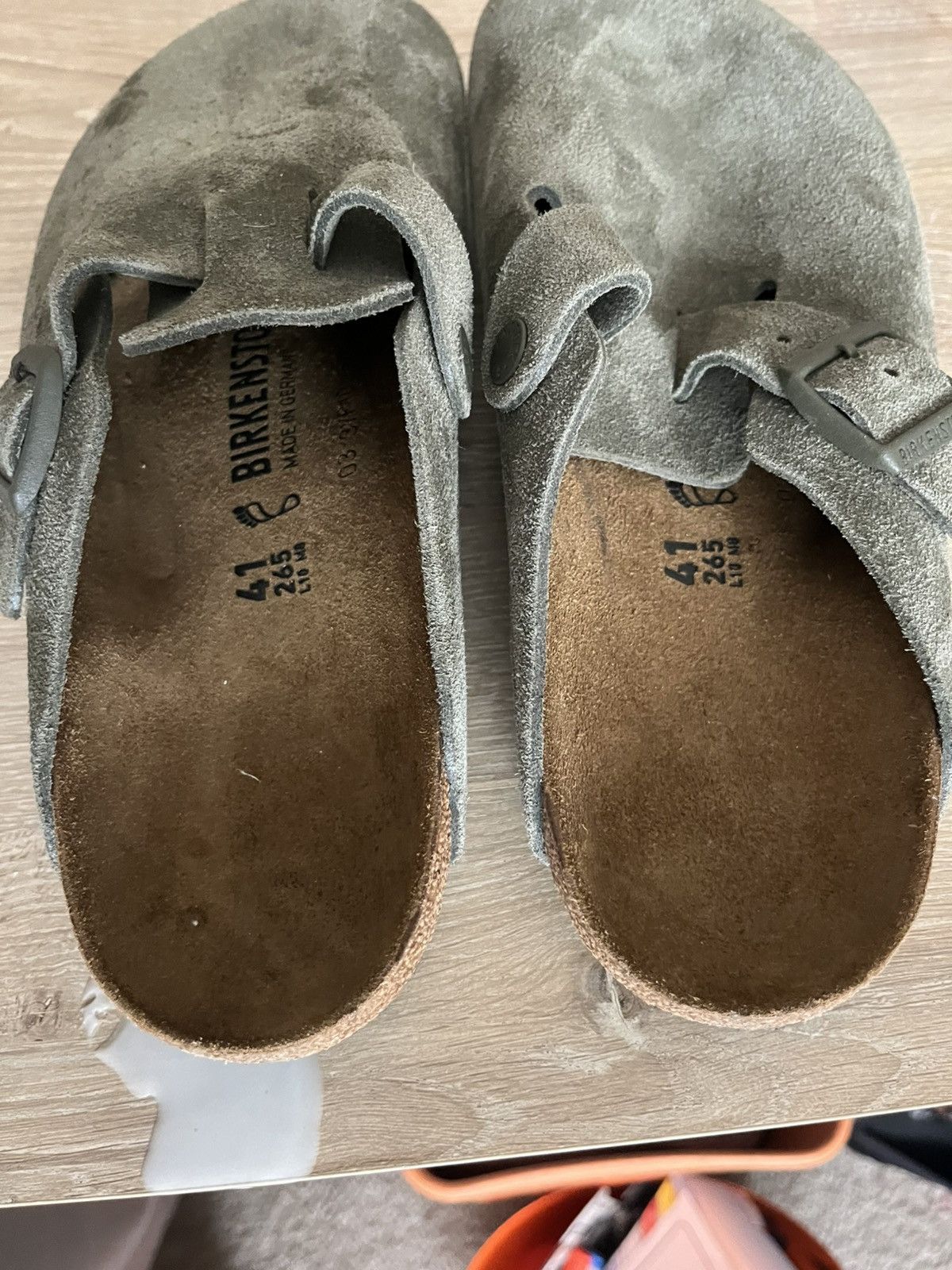 Birkenstock Double Green Birkenstock Clogs Size US 8 / EU 41 - 3 Thumbnail