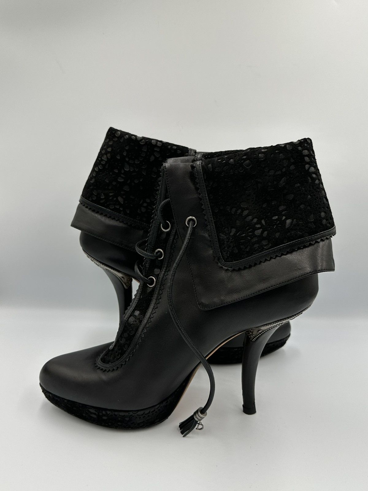 Dior Christian Dior leather lace up Boots very rare Size US 9 / IT 39 - 8 Thumbnail