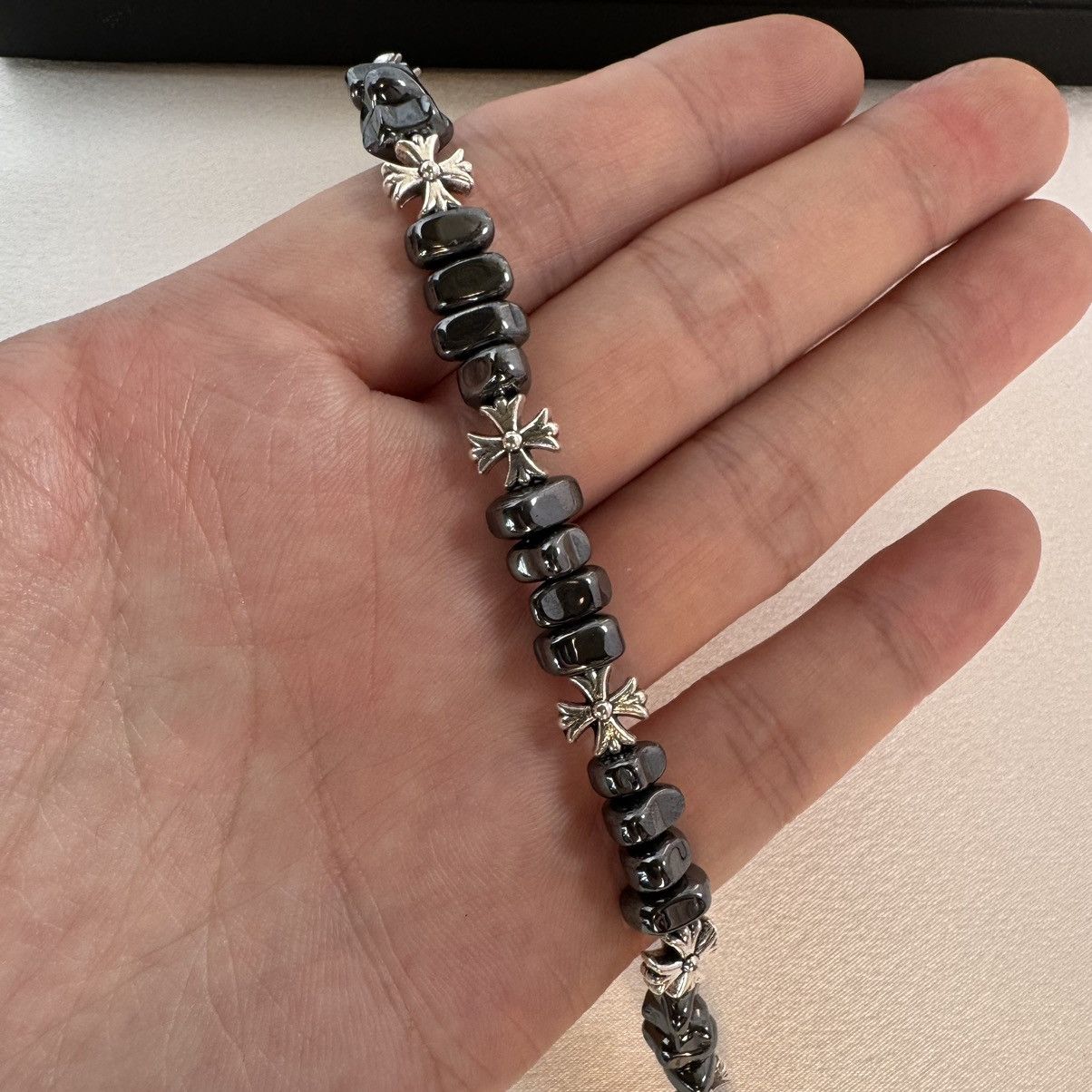 Other Adjustable Cross Bracelet for Men Women,Hip Hop Unisex Style Size ONE SIZE - 3 Thumbnail
