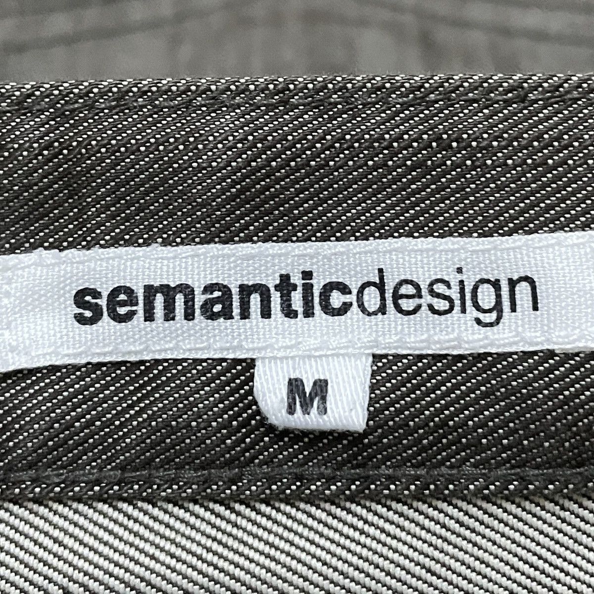 Le Grande Bleu (L.G.B.) Very Rare Vintage Brand Semantic Design Metallic Pants 2000s Size US 31 - 9 Thumbnail