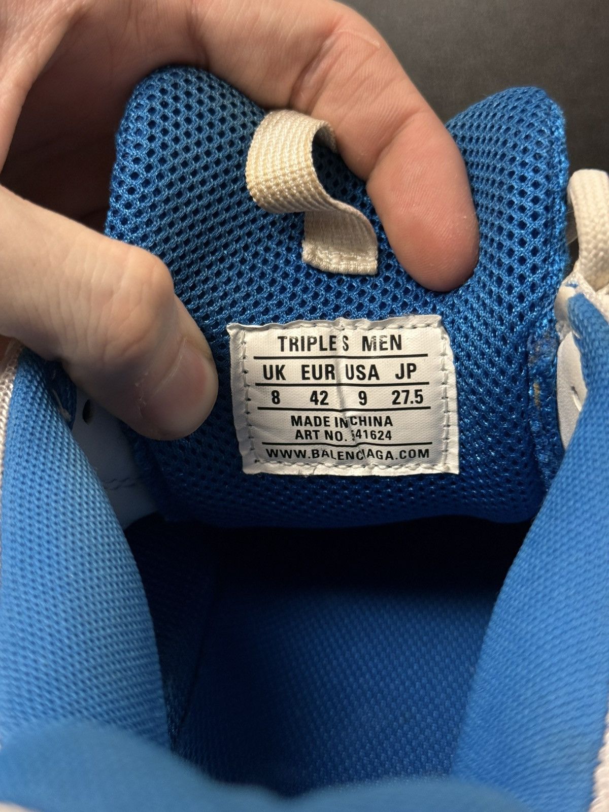 Balenciaga Balenciaga Triple S Sneakers Size 42EU/9US Clean Condition 🧼 Size US 9 / EU 42 - 12 Thumbnail