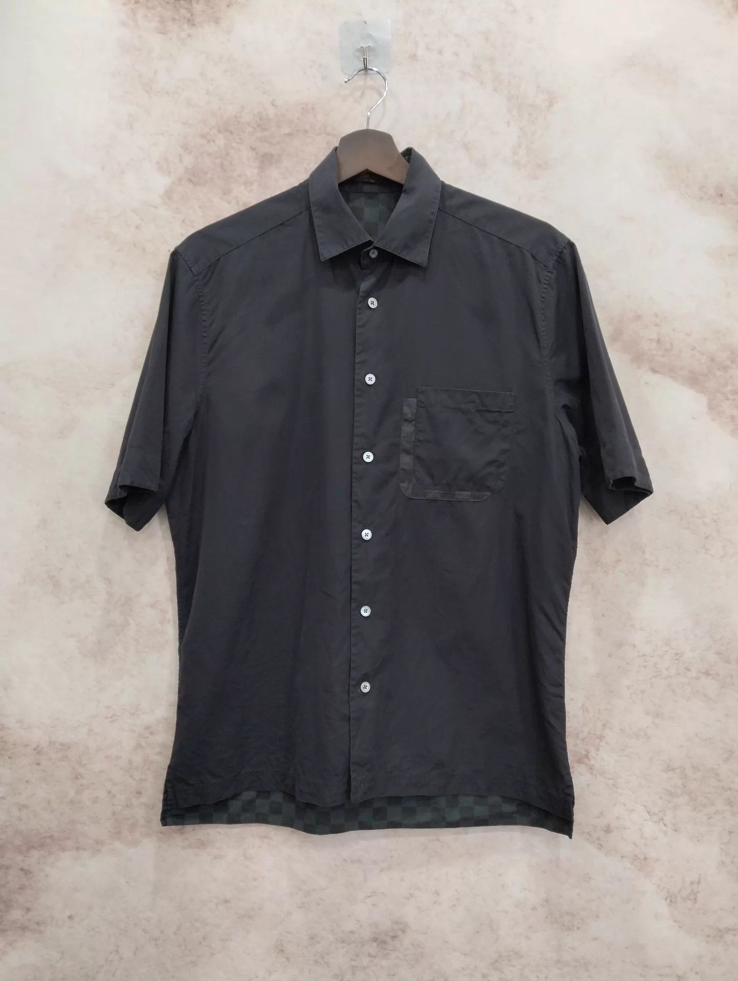 Louis Vuitton LV Damier Pocket Short Sleeve Shirt Size S Size US S / EU 44-46 / 1 - 1 Thumbnail